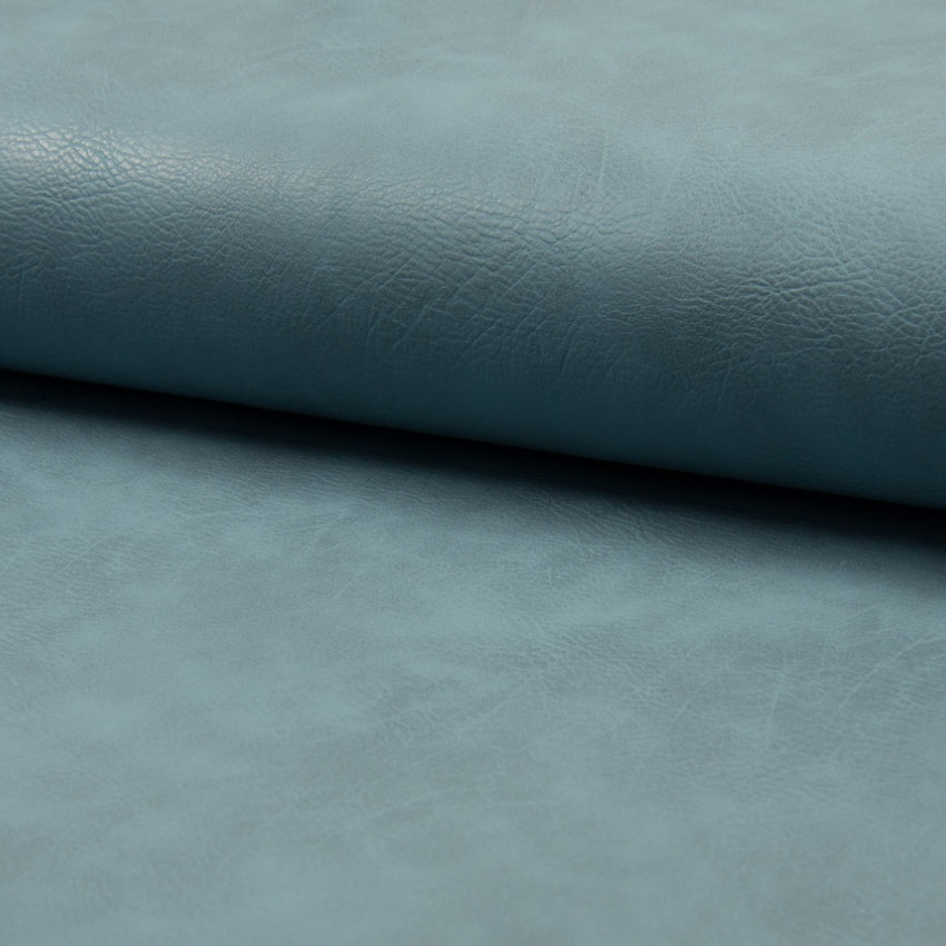 Lederimitat Vintage Glattleder, kräftig für Taschen jeans-blaugrau, 50%PU, 44% VI, 6PES, ca.132-137cm breit, 415g/m²