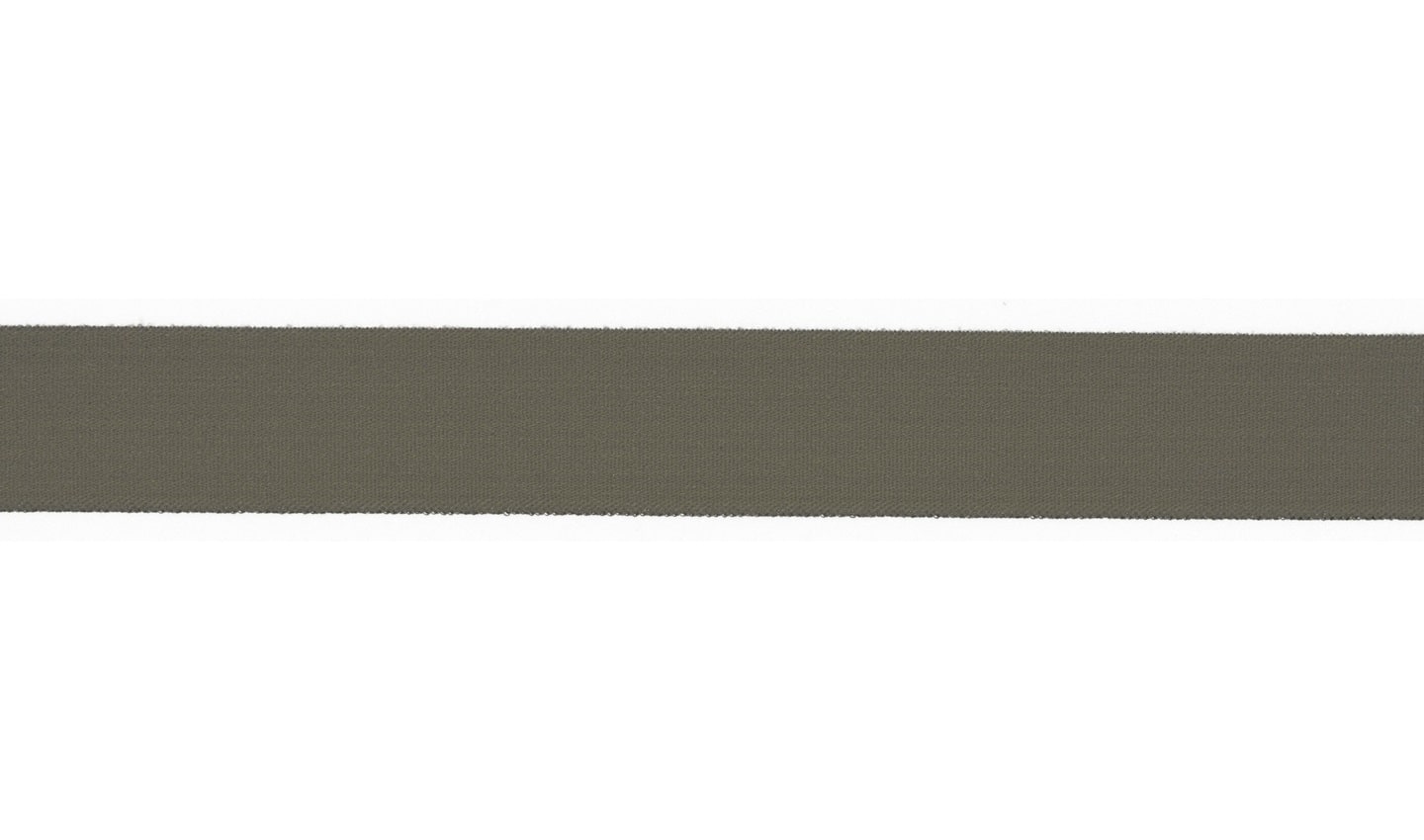 Elastic-Einfassband/Falzgummiband matt armyoliv 20mm NY/SP