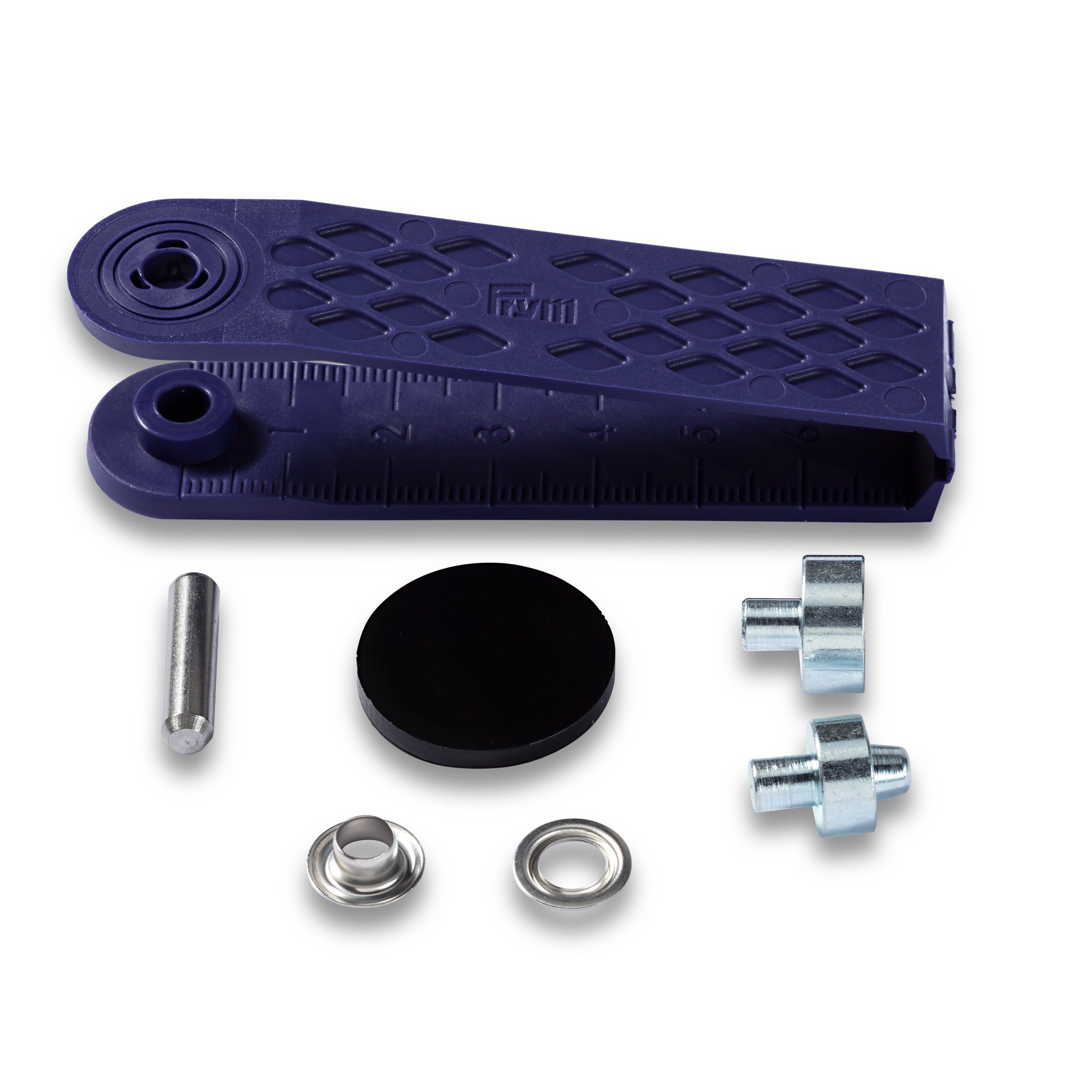 Ösen und Scheiben MS 5,0 mm silberfarbig, 40 St