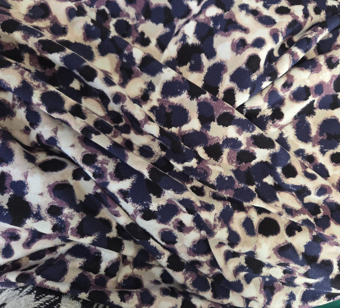 Viskose-Jersey, animal-print, Vi/El 150 cm breit