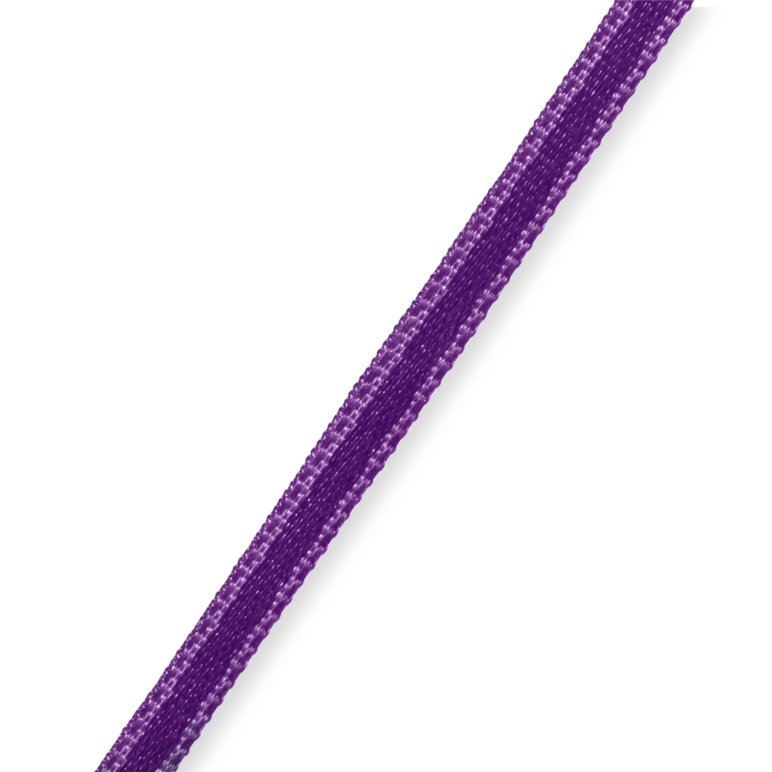 Satin ribbon 3 mm purple, 50 m