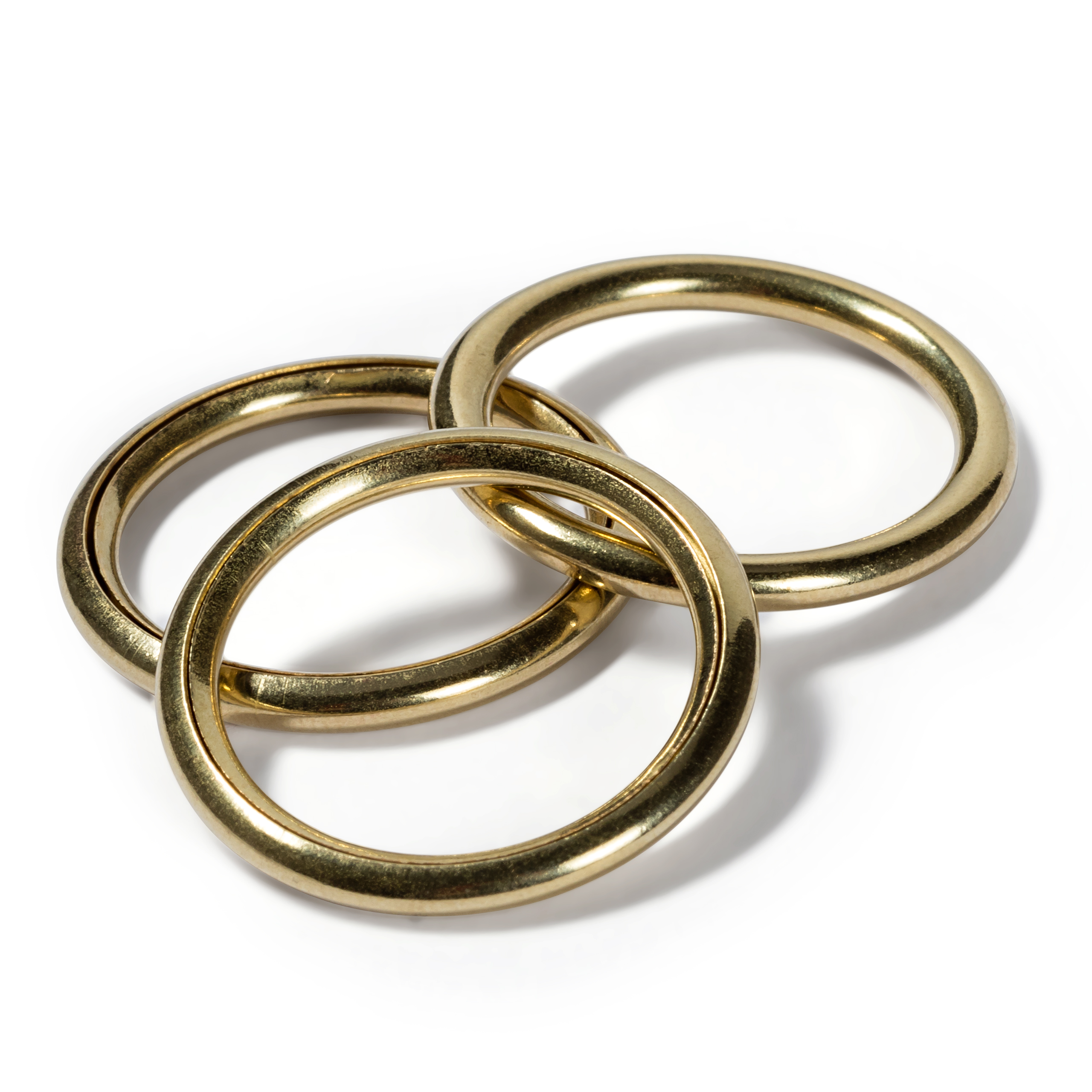 Hohlringe MS 18/23 mm goldfarbig, 24 St