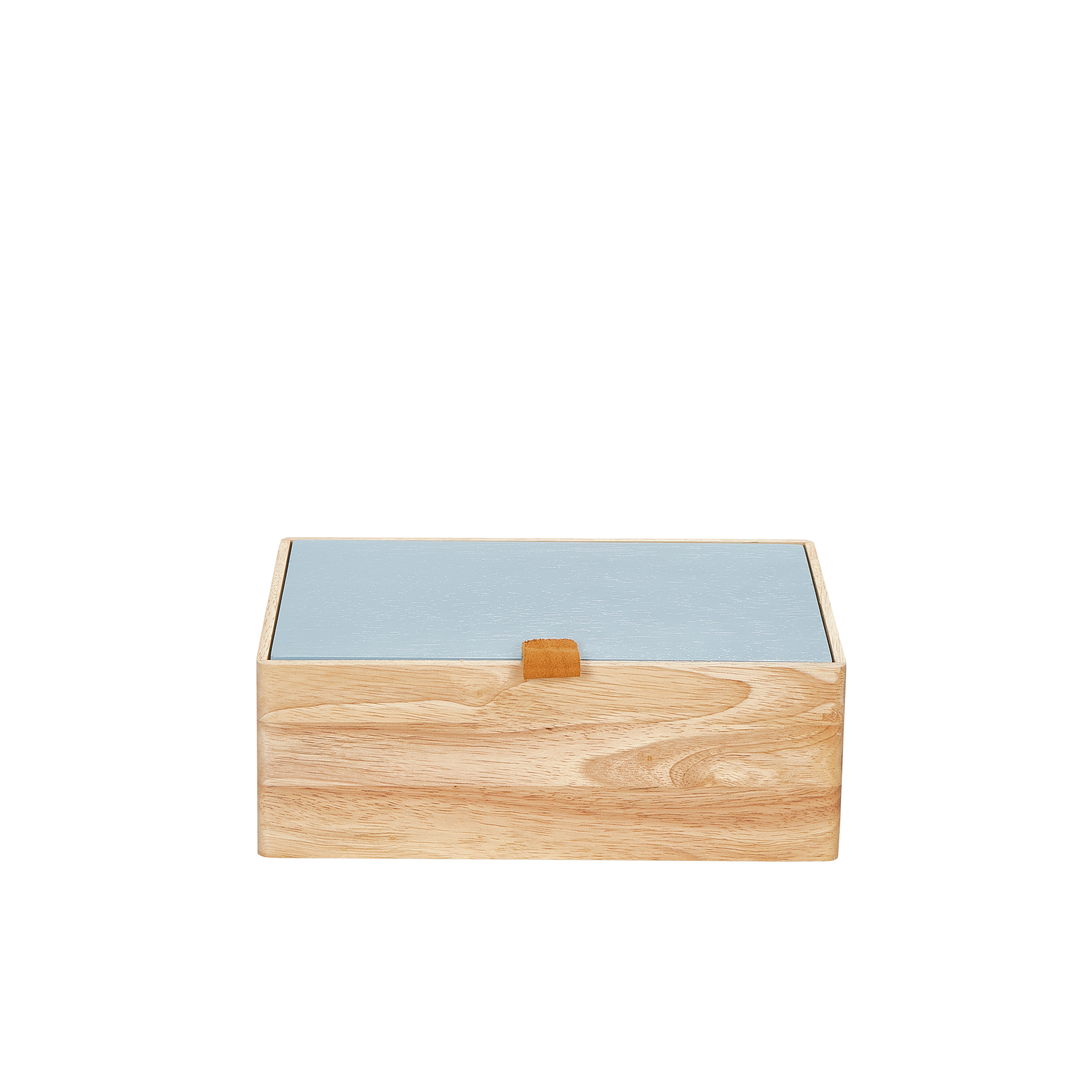 Sortimentsbox Holz S blau 25 x 15 x 9 cm