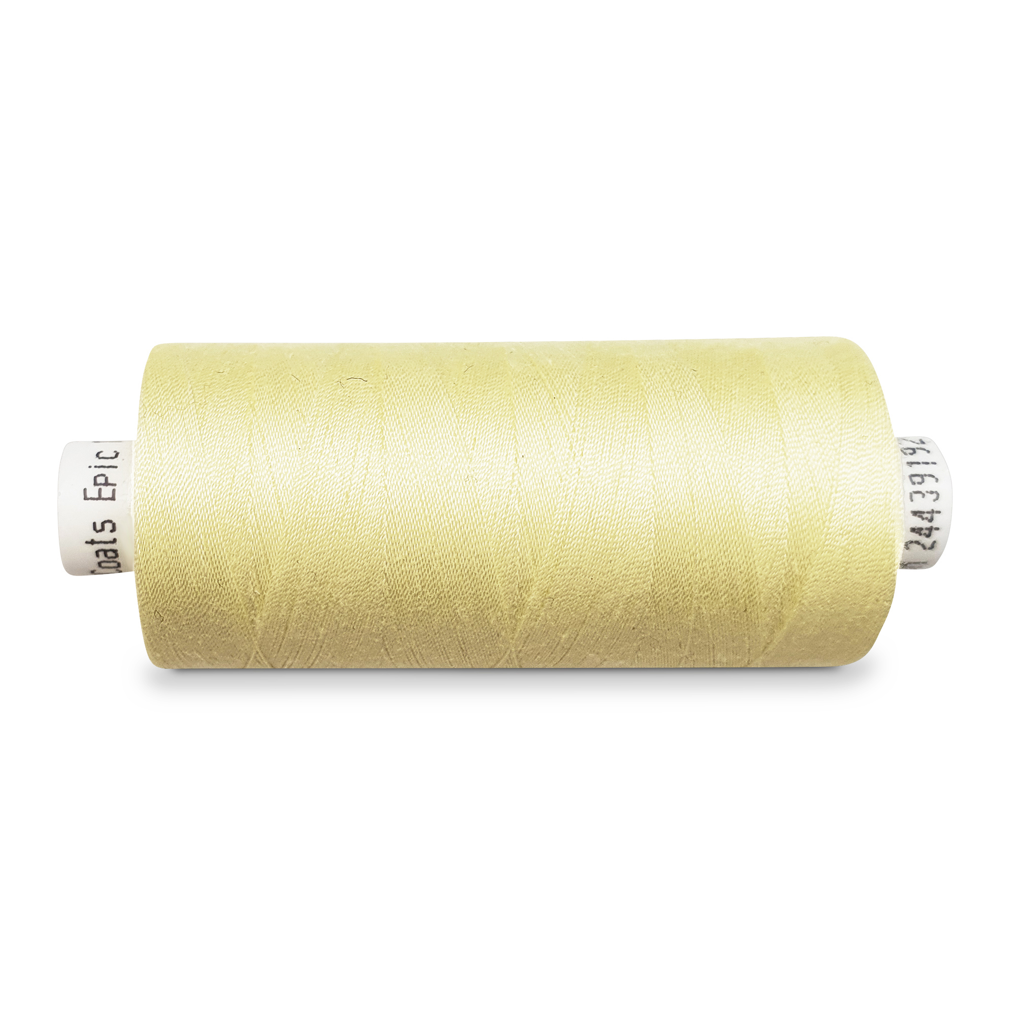 Sewing thread pastel yellow