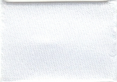 Schrägband Duchesse 60/30 mm weiß, Meterware, Einfassband