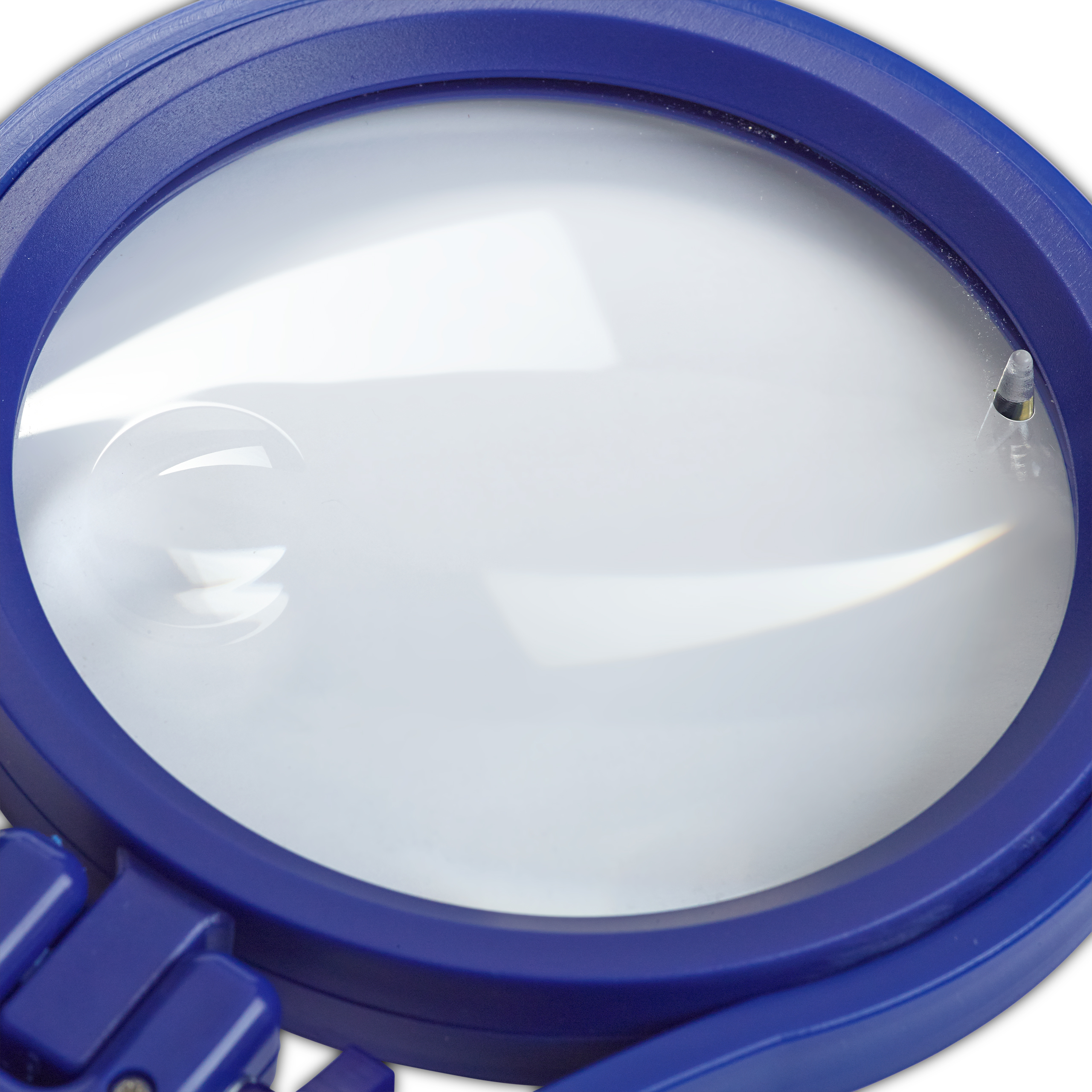 Universal Magnifying Glass with bracket blue, 1 St