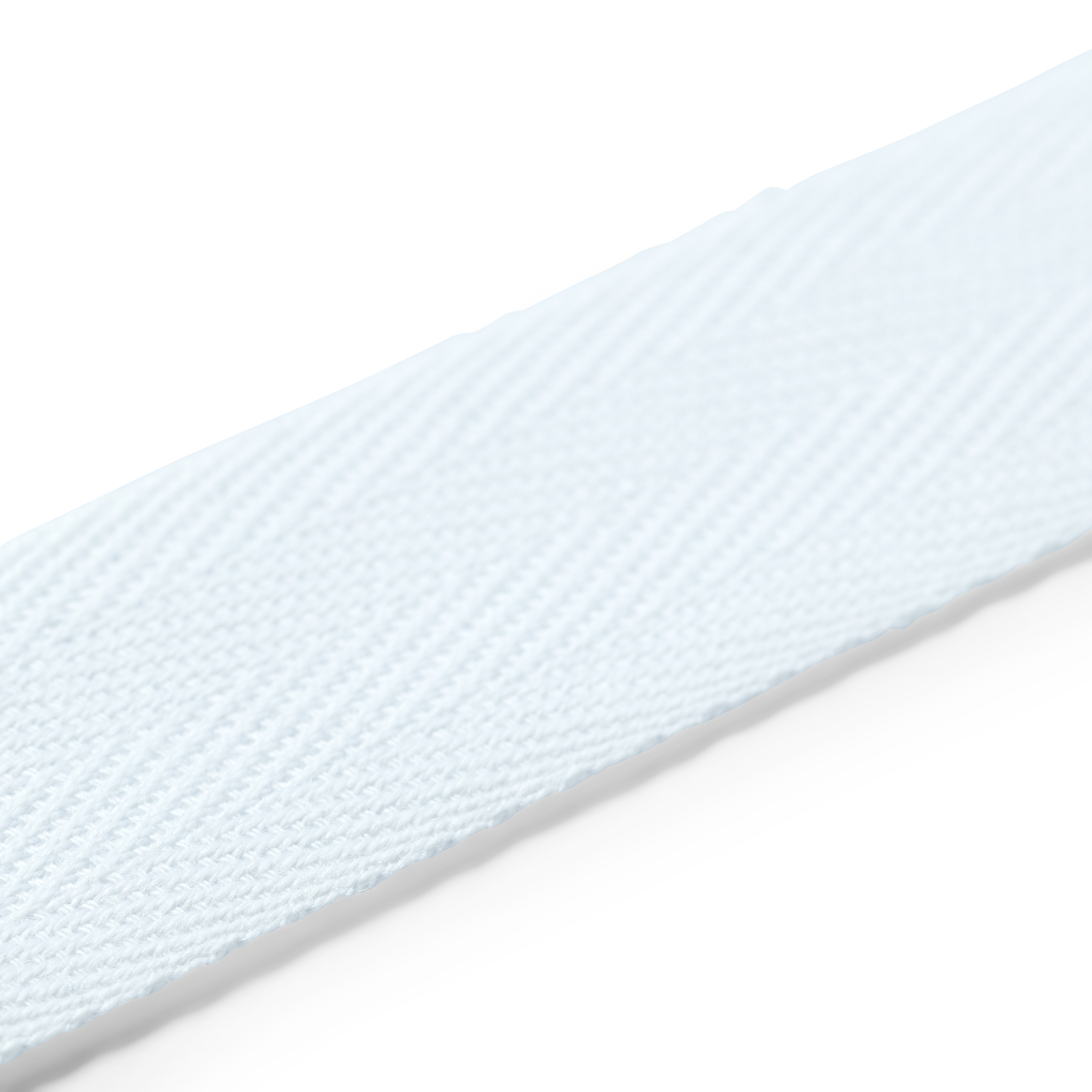 Baumwollband kräftig 20 mm weiß, 3 m