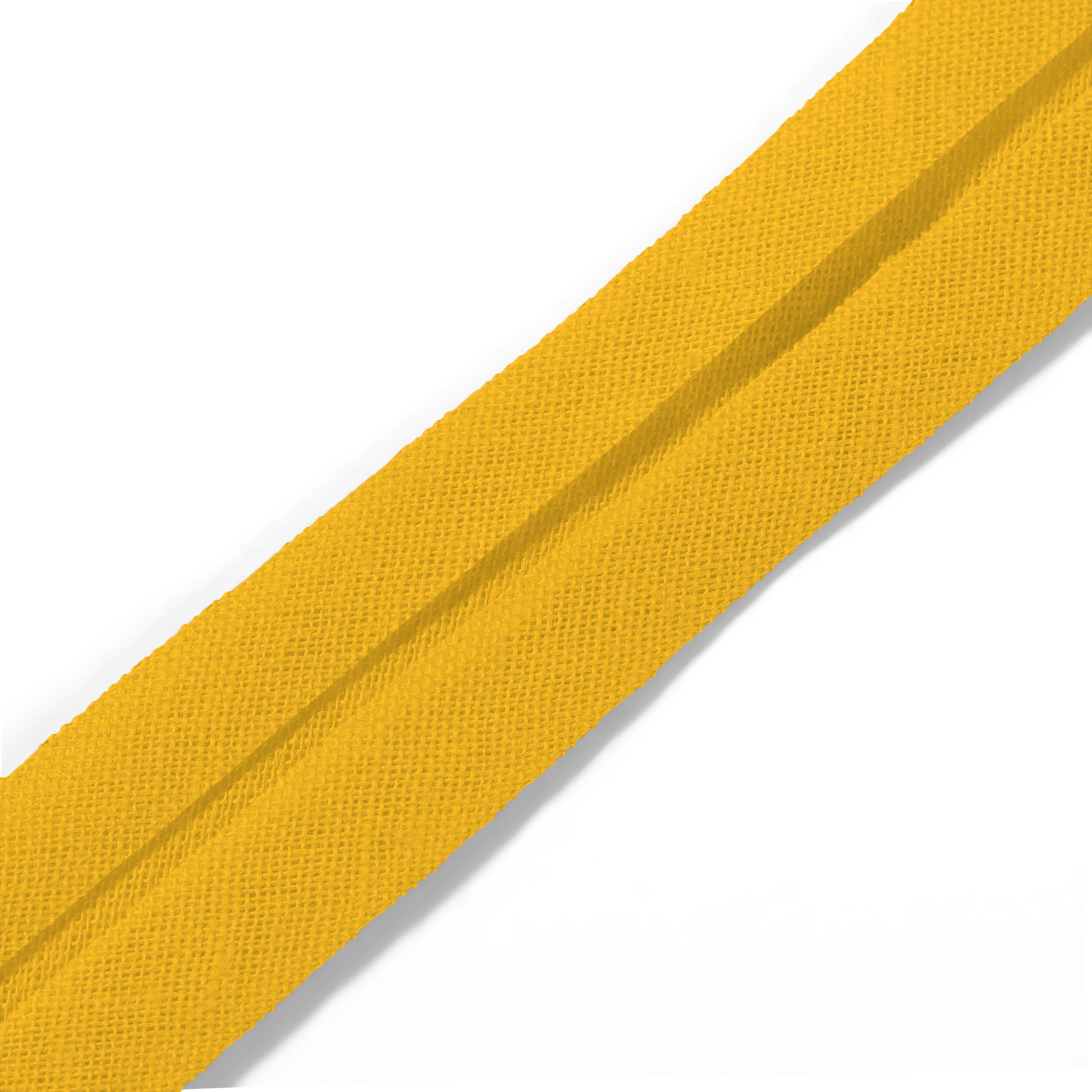 Bias Binding Cotton 40/20 mm yellow, available by meter