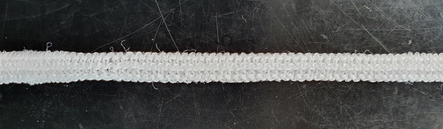 elastic cord 3mm, white