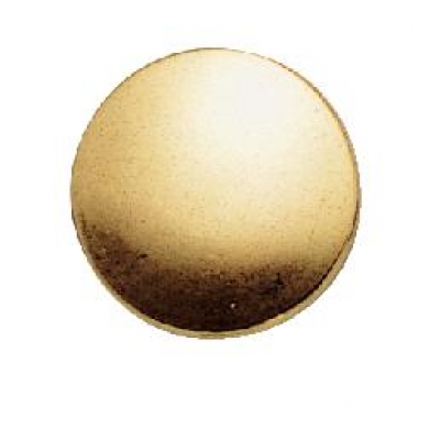 Non-sew fasteners ANORAK brass gold col 15 mm, 10 St