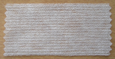 Interfacing ribbon white 30-10mm, for ironing