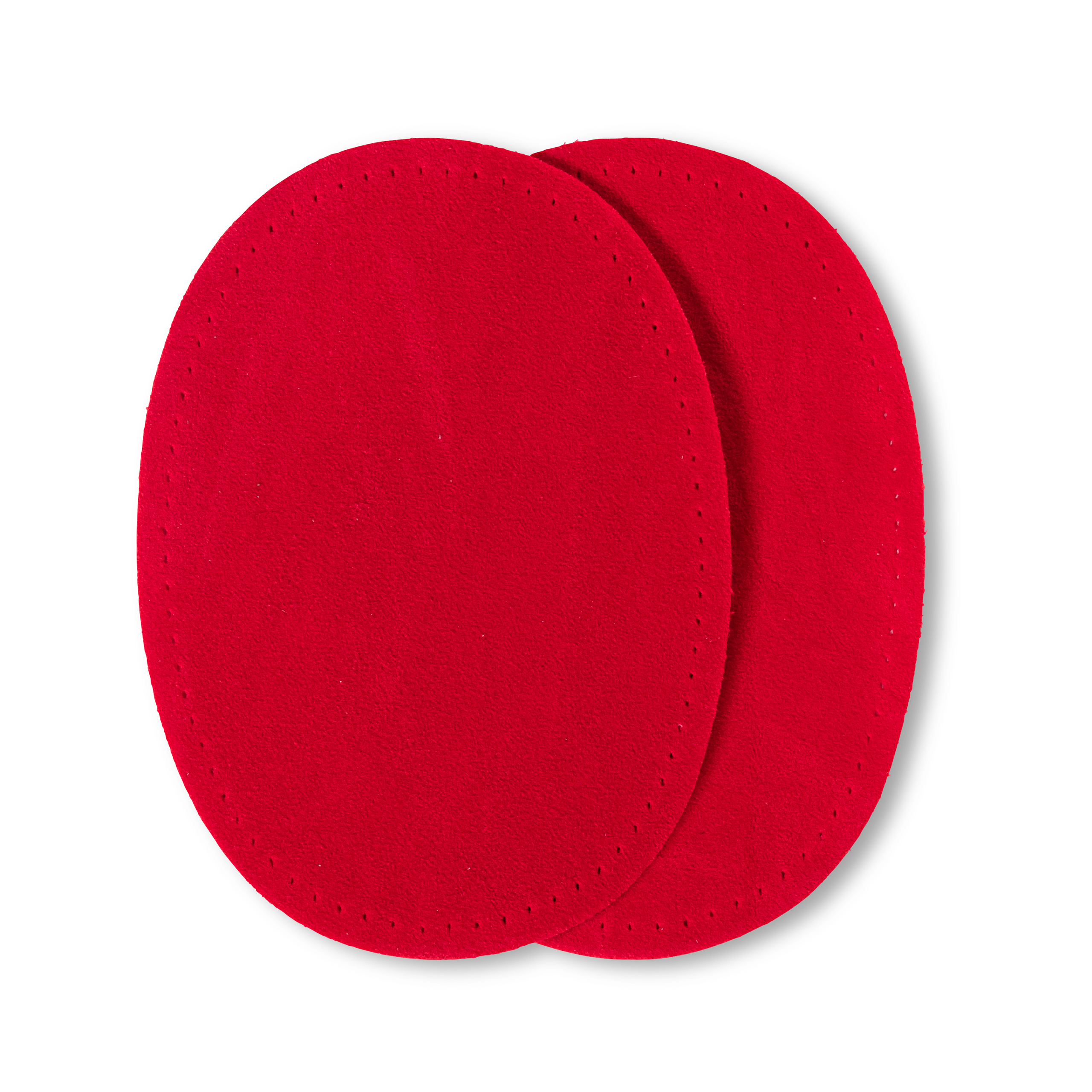 Patches Velourslederimitat aufbügelbar 10x14cm rot