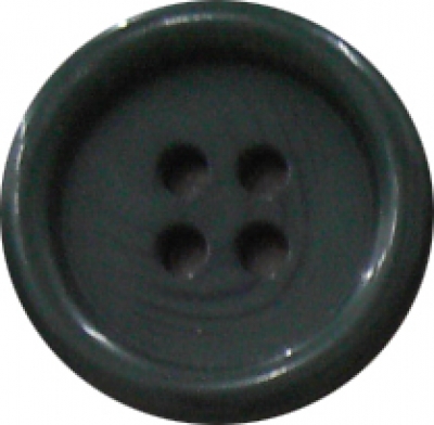 Knopf 20mm Kunststoff  4 Loch  d.grün 