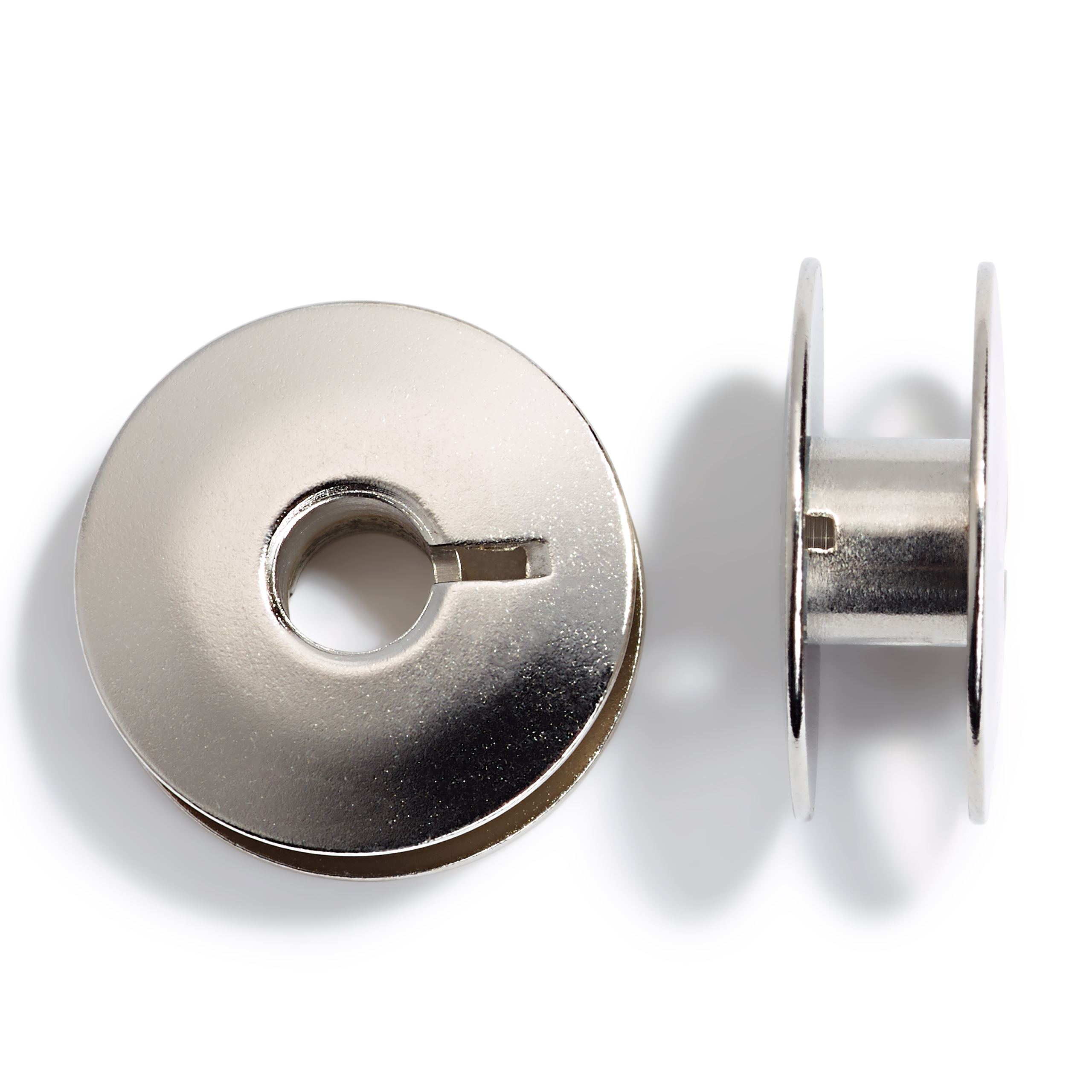 Nähmaschinen-Spulen Stahl für Umlaufgreifer 21,9 mm, 5 St