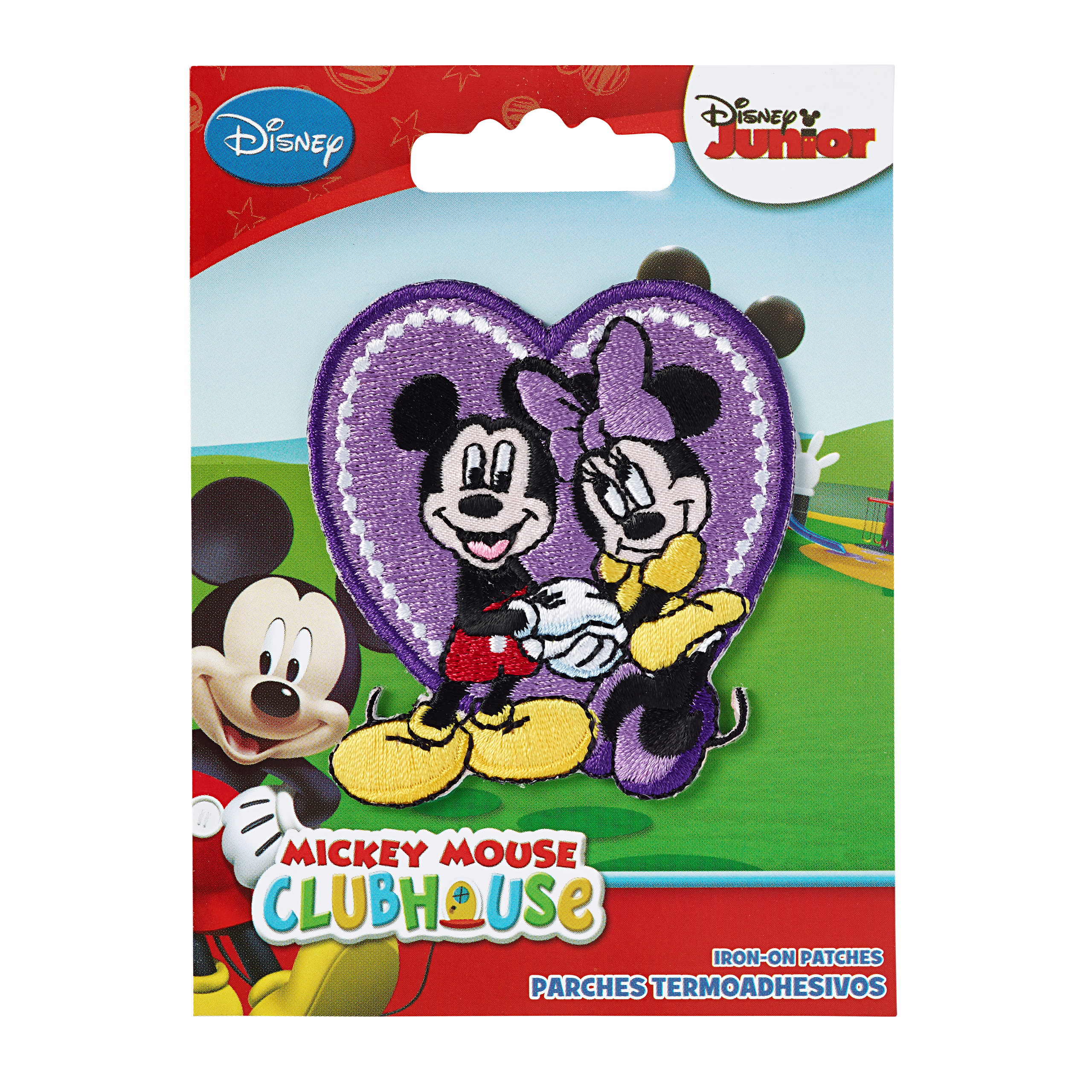 Appl. Mickey Mouse patches assorted, 1 St