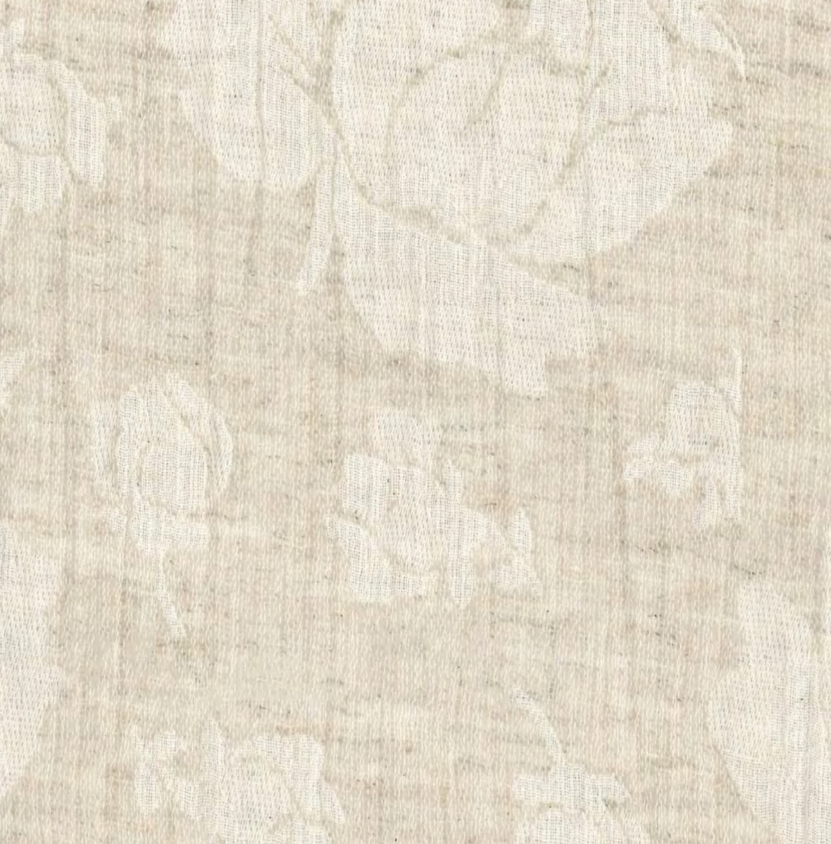 Linen-Cotton-Jacquard natur, 90% Co, 10% Li