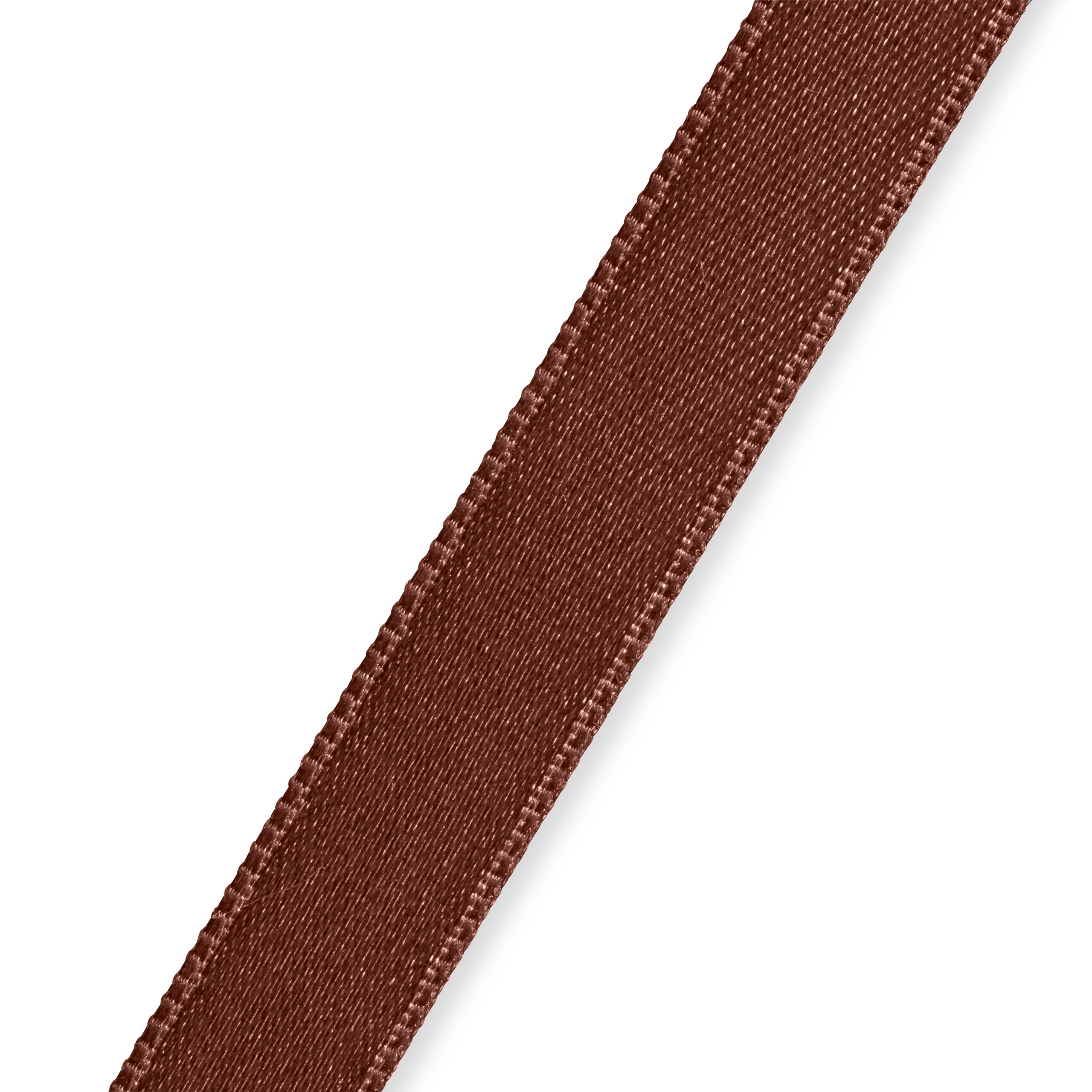 Satinband 10 mm mittelbraun, Meterware