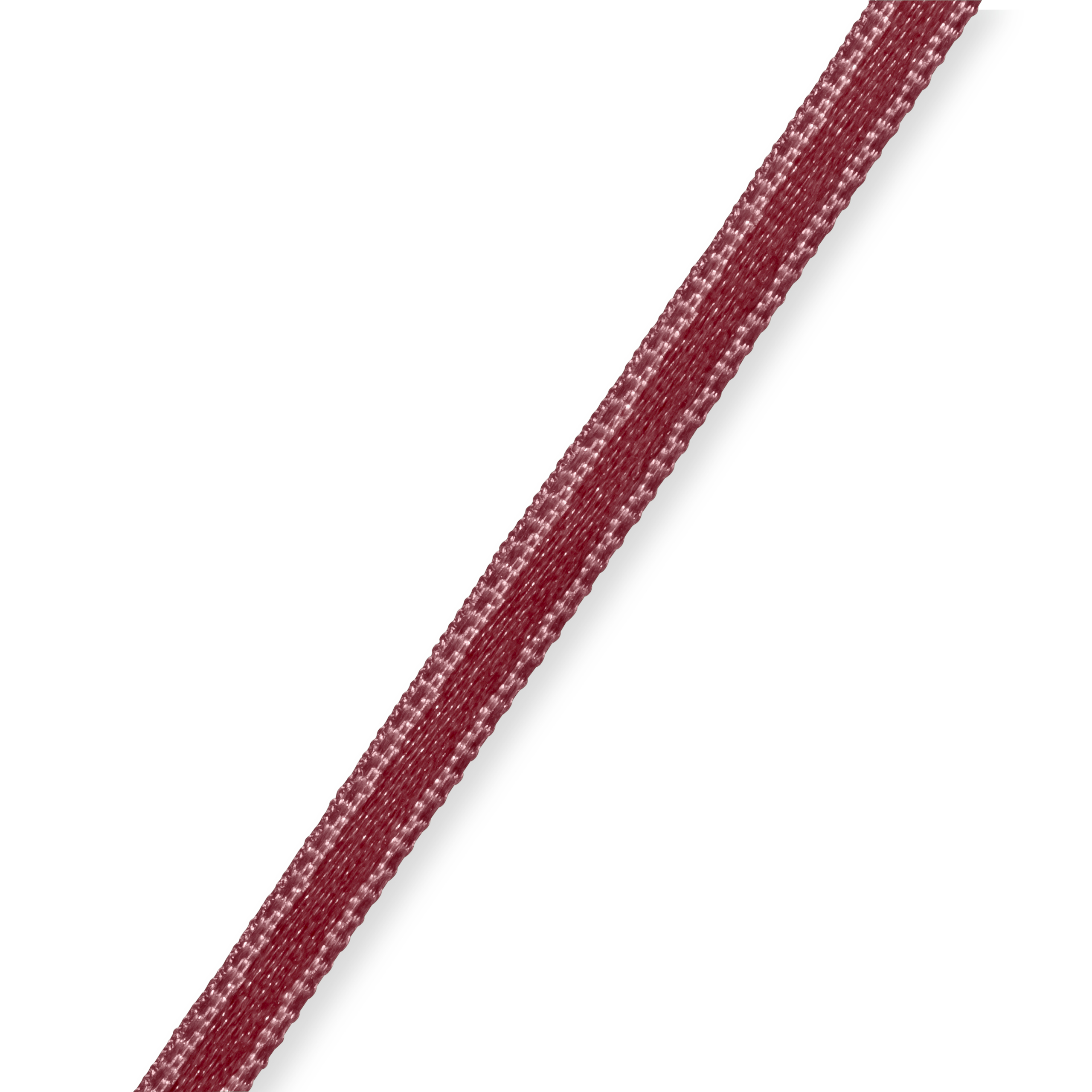 Satinband 3 mm bordeaux, Meterware 