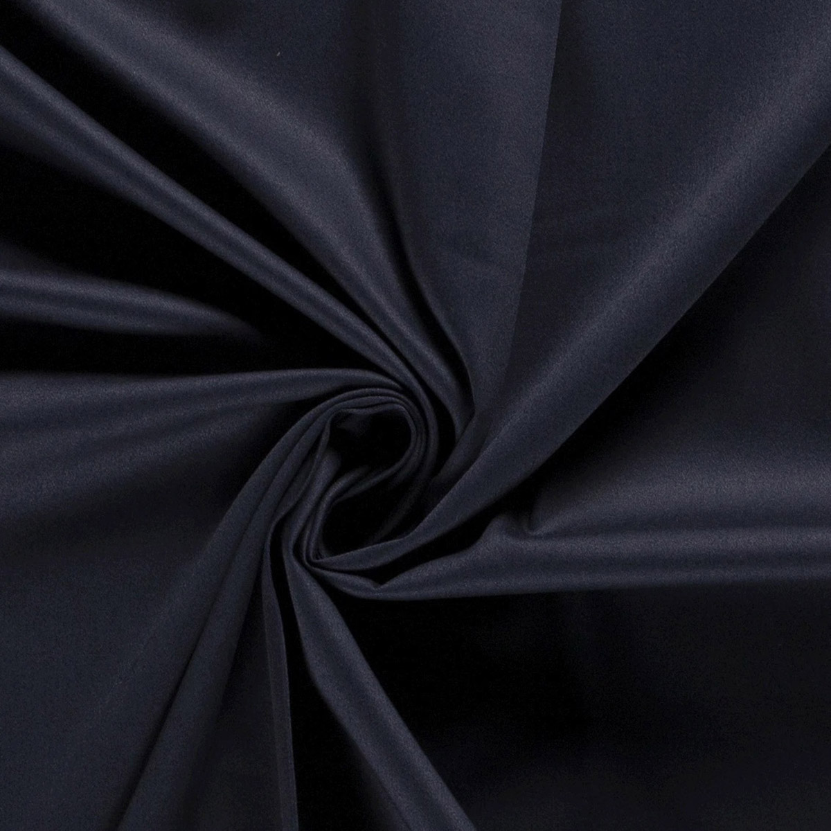 Cotton satin elastic heavy, night blue