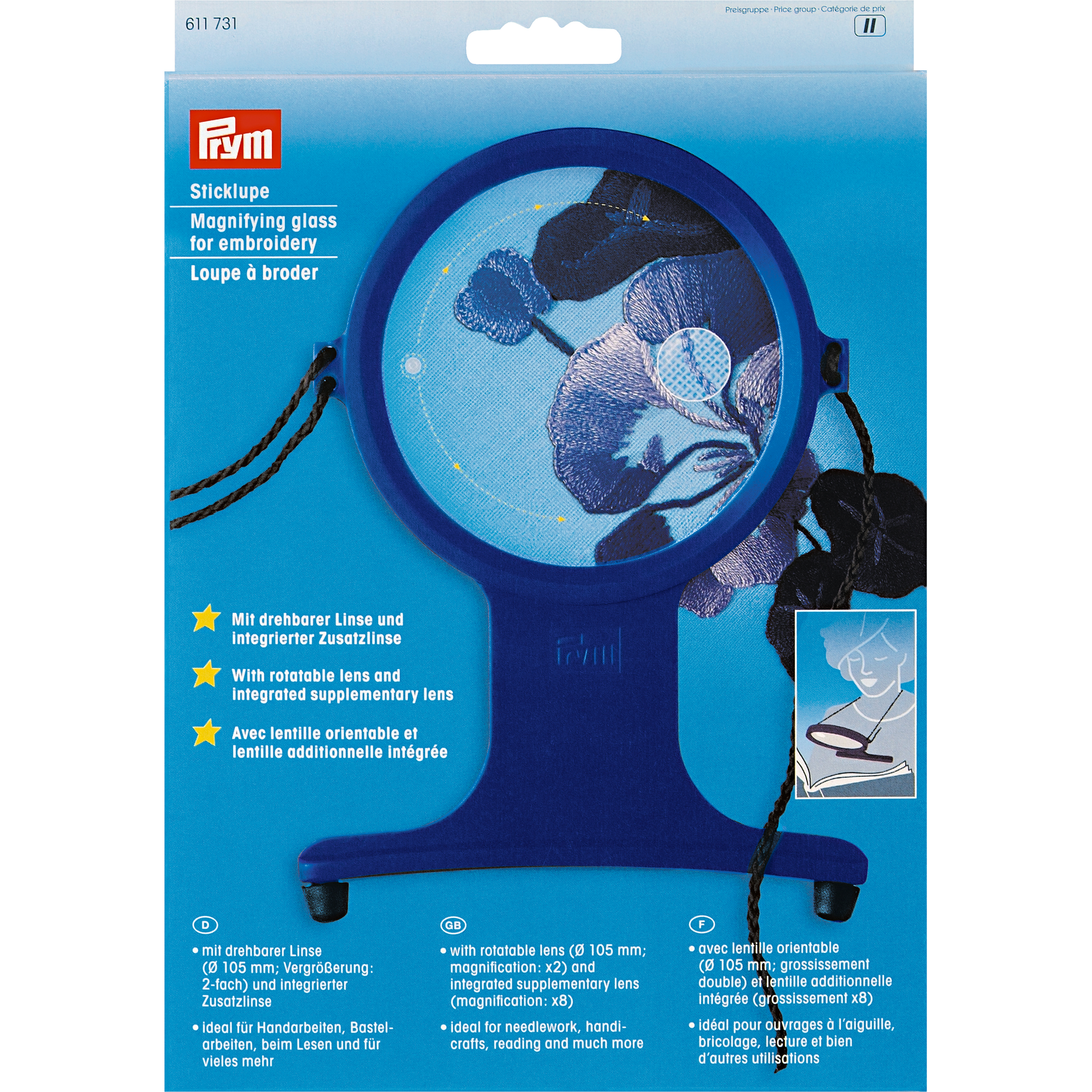 Magnifying Glass with cord, 1 St