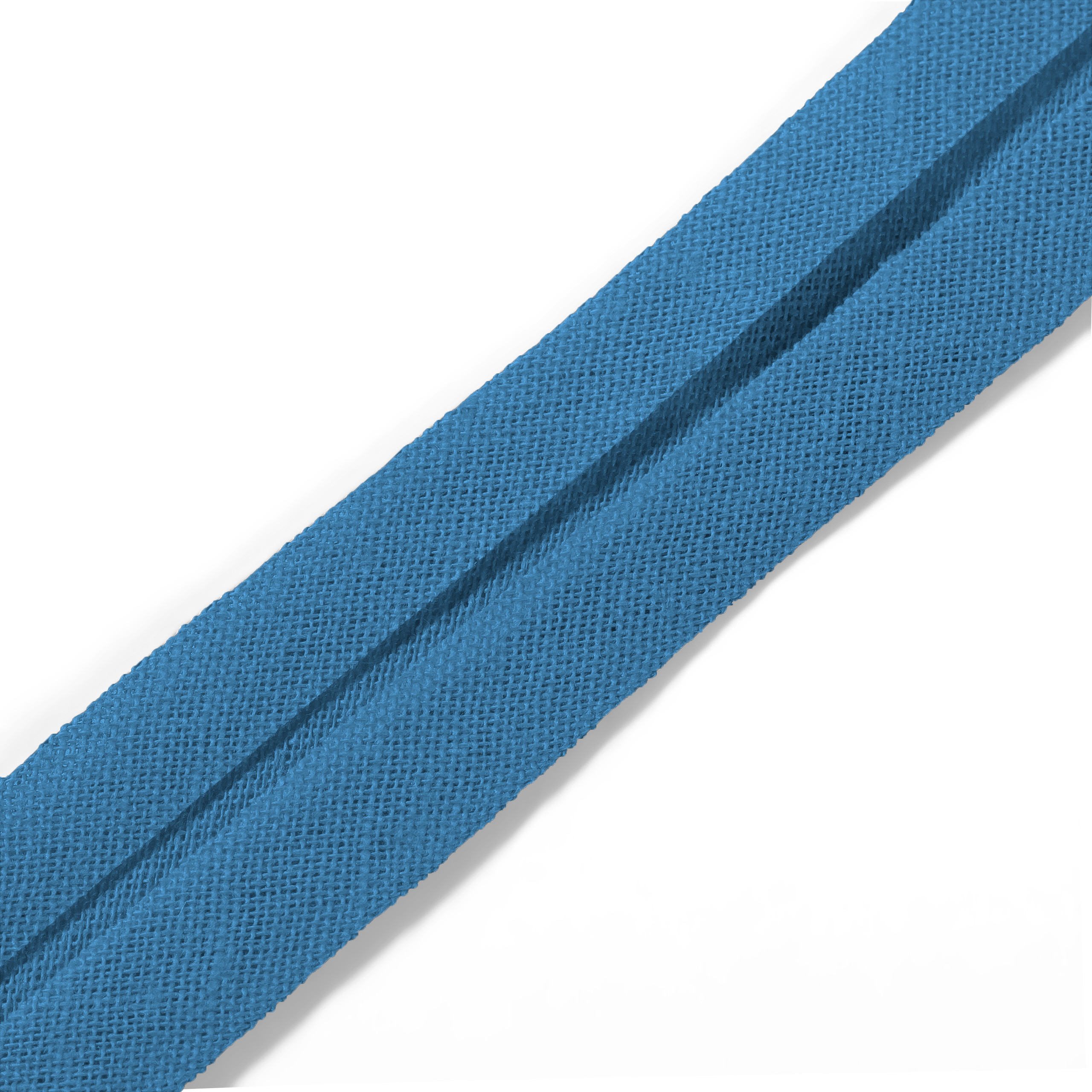 Bias Binding Cotton 40/20 mm light blue, available by meter
