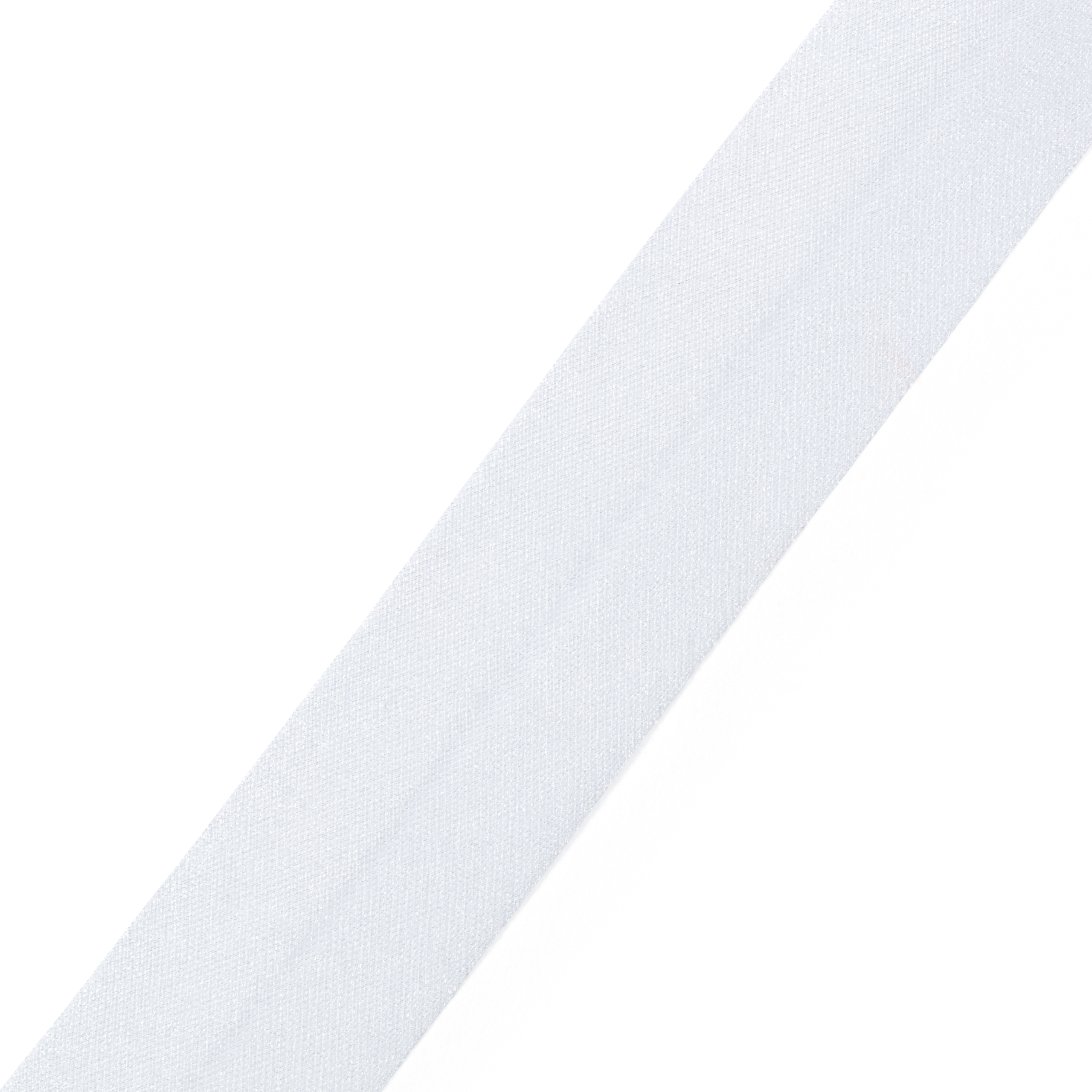 Bias Binding Organza 40/20 mm white, 30 m