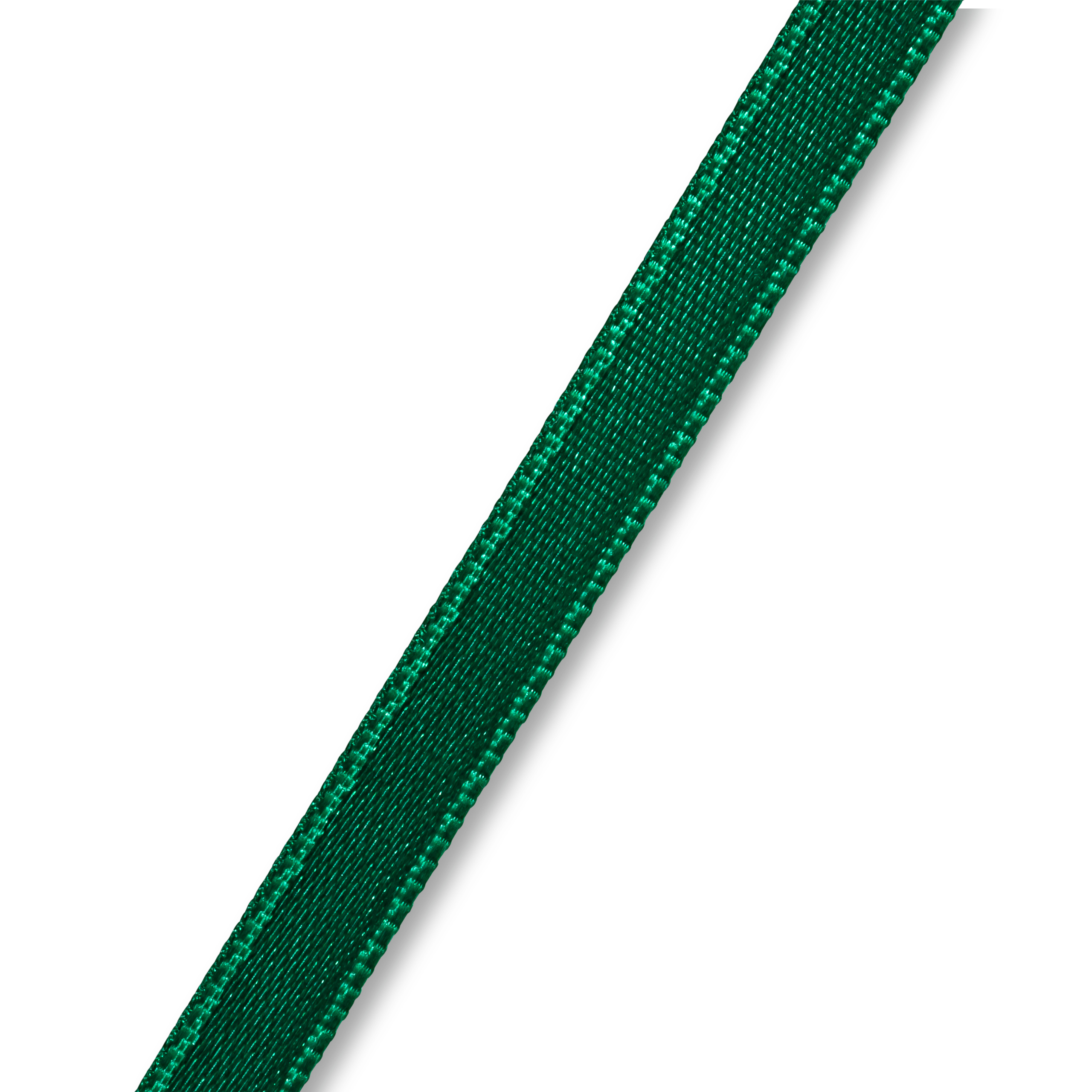 Satinband 6 mm grün, Meterware
