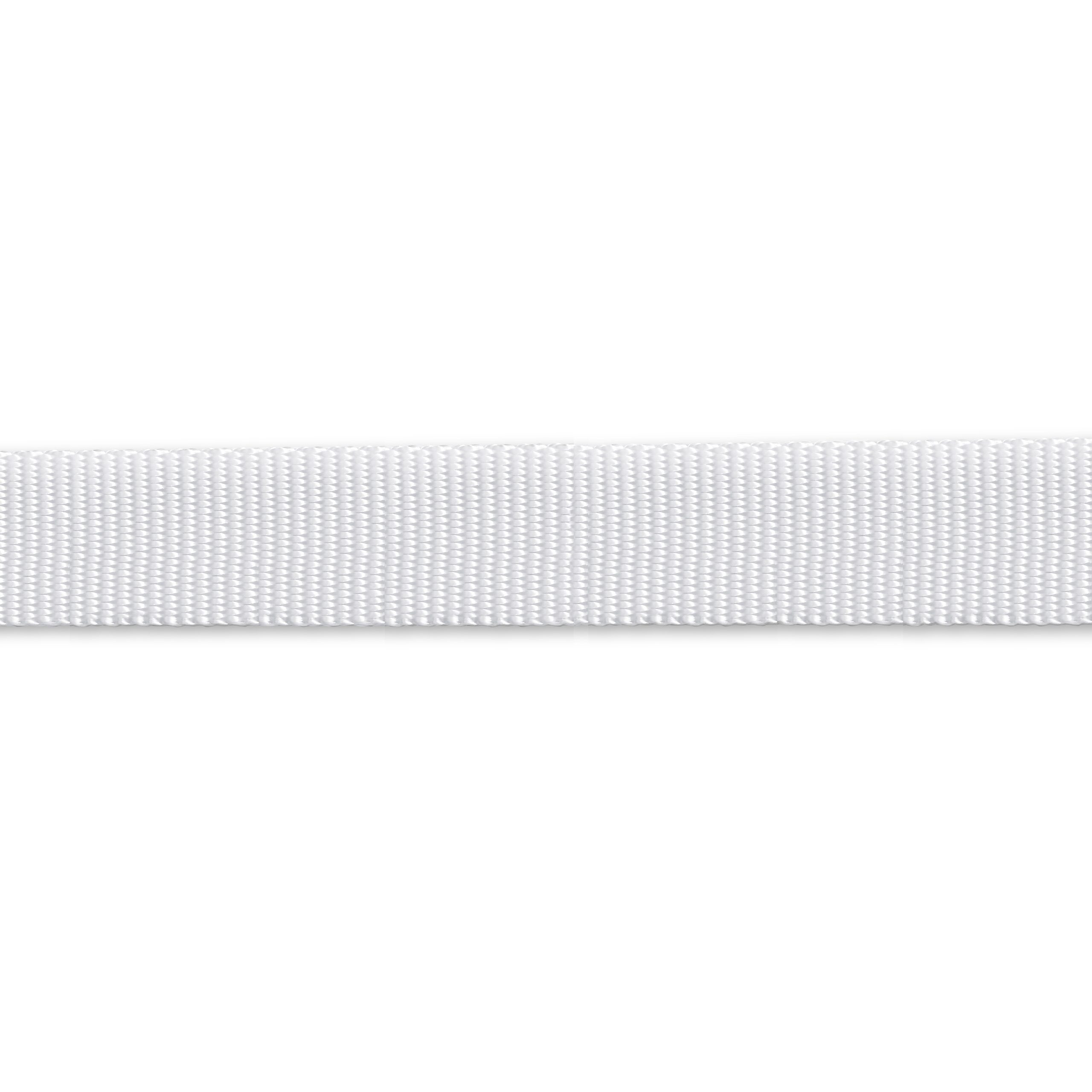 Gurtband für Rucksäcke 25 mm weiß, Meterware