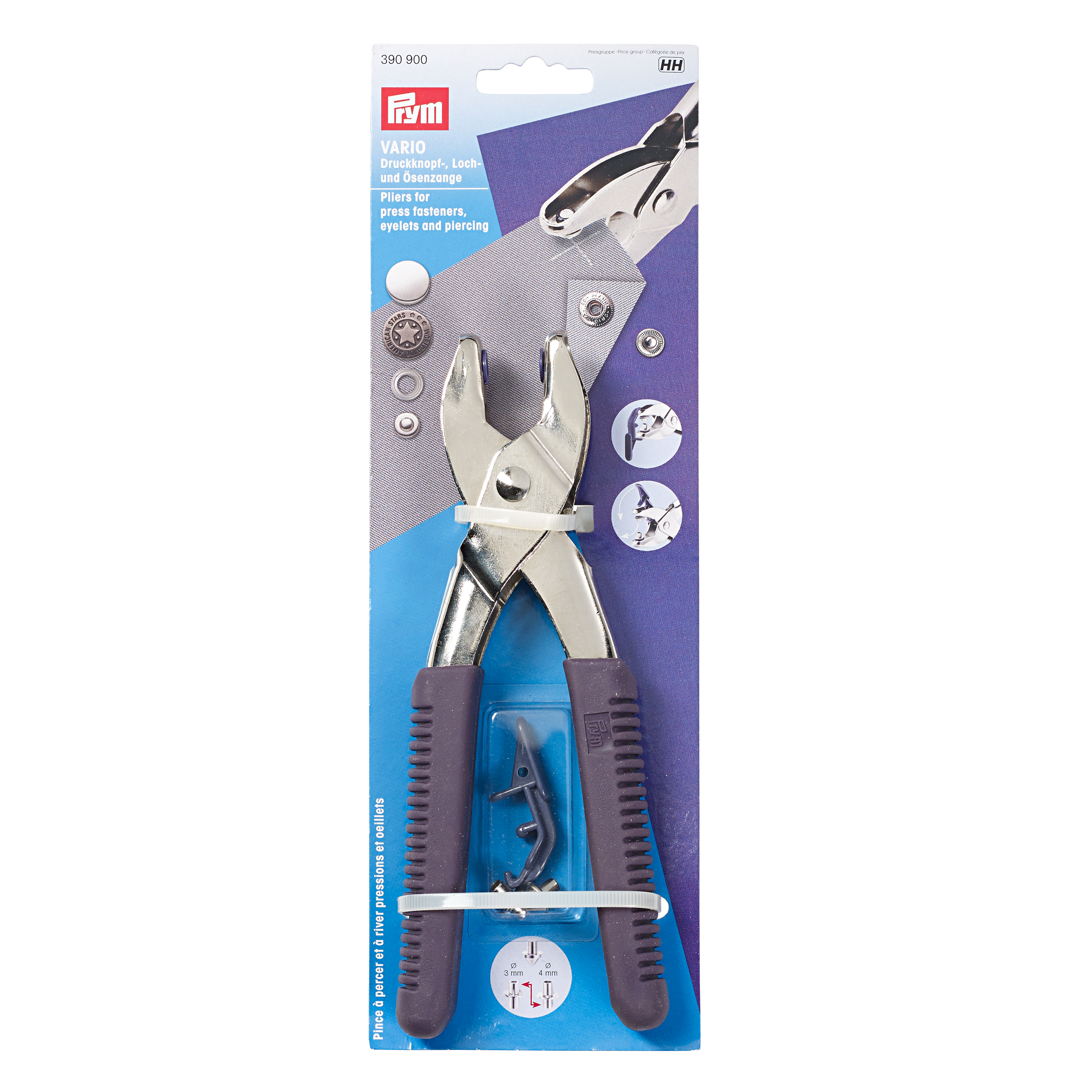 Vario Pliers with piercing tools, 1 St