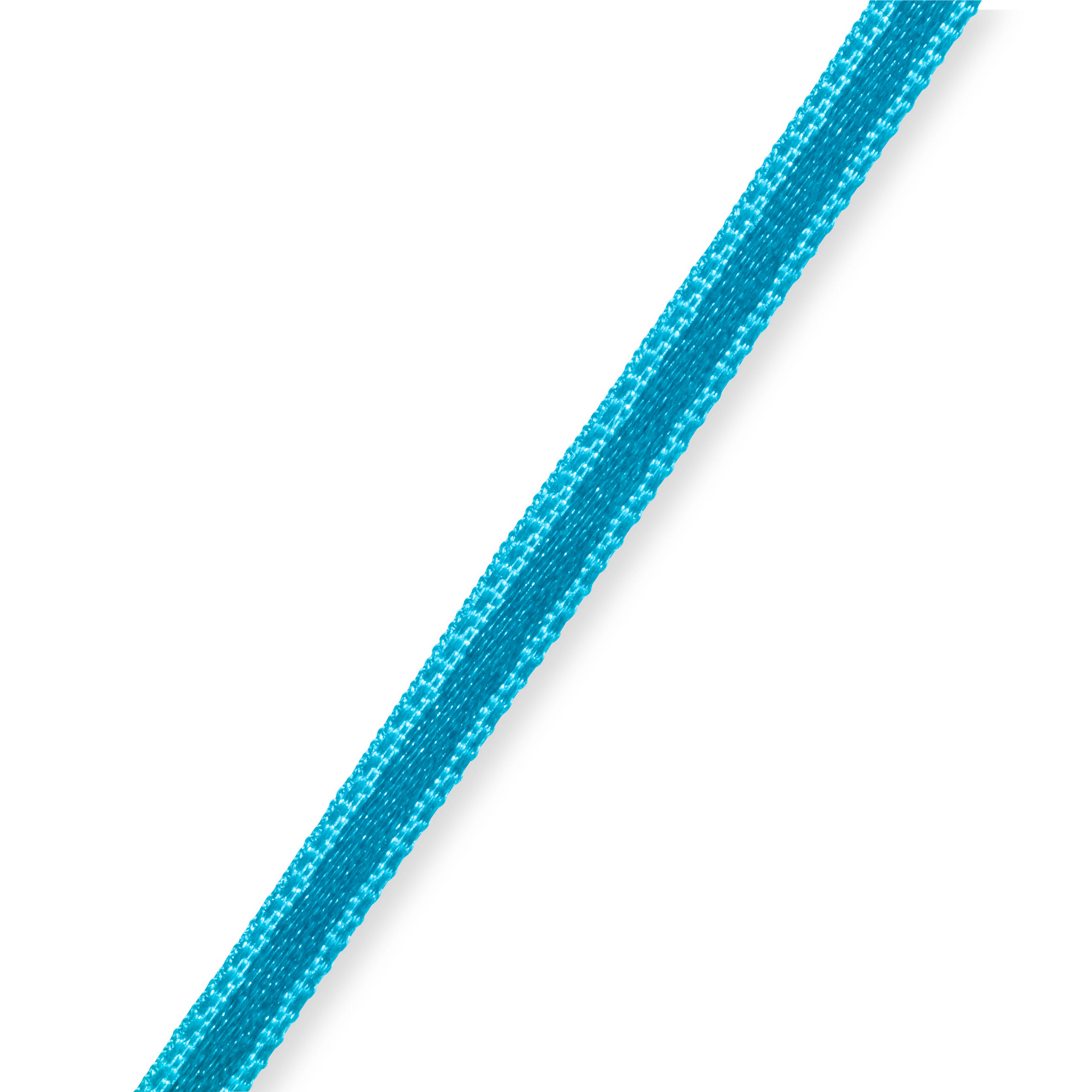 Satin ribbon 3 mm caribbean blue, 50 m