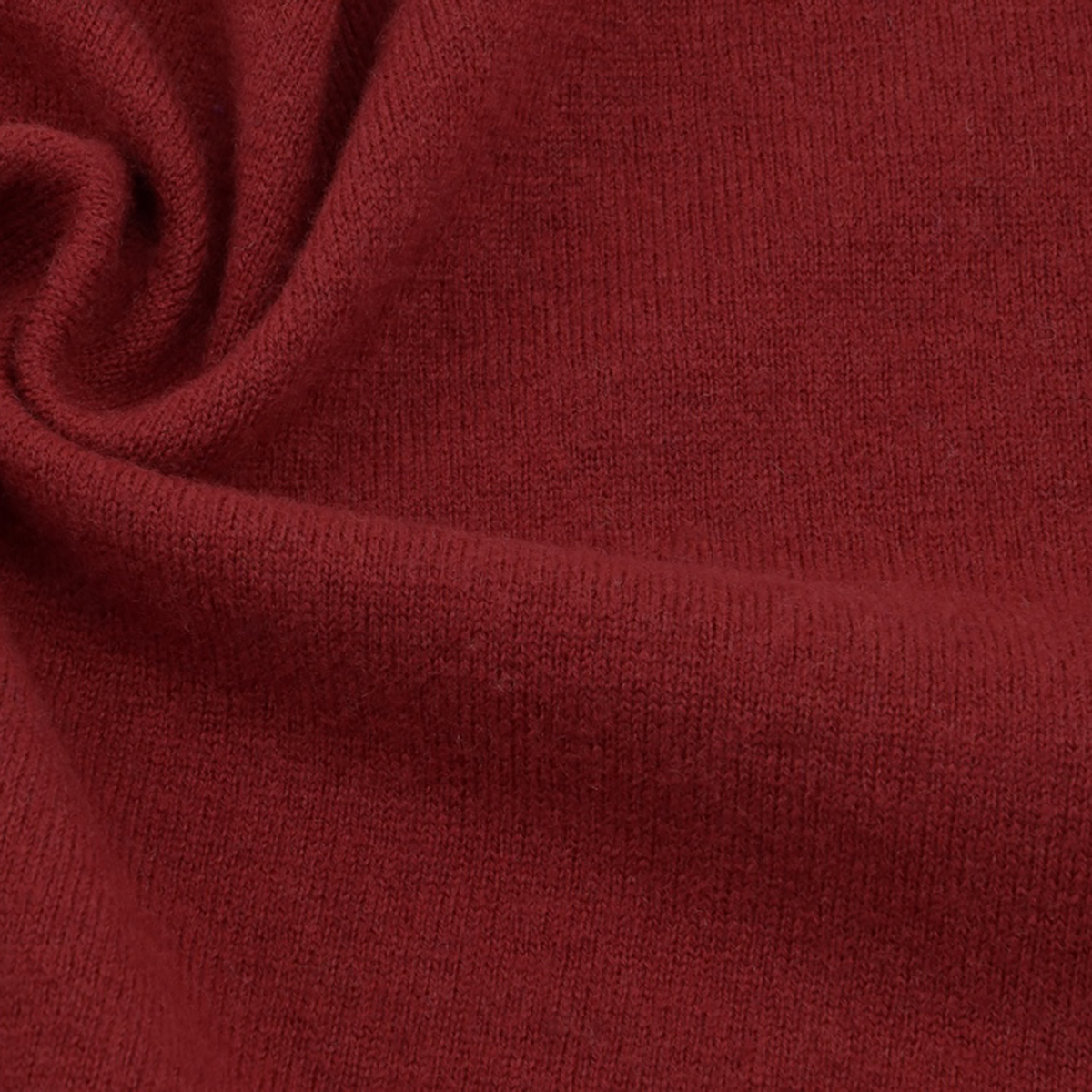 Woolen merino jersey cherry red