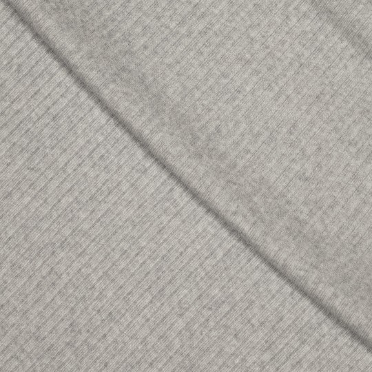 Strickstoff grau, Rippenstrick grob,  45%Vi, 37% PES, 18%Nyl ca. 160cm breit, 350 g/m²