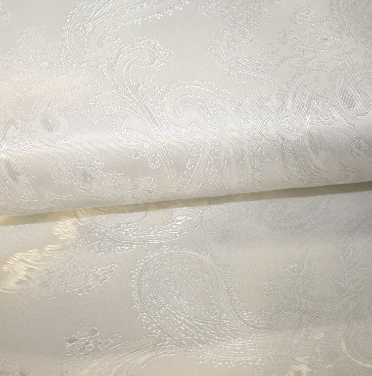 Futter Jaquard Paisley VI / PE rohweiss/ecru