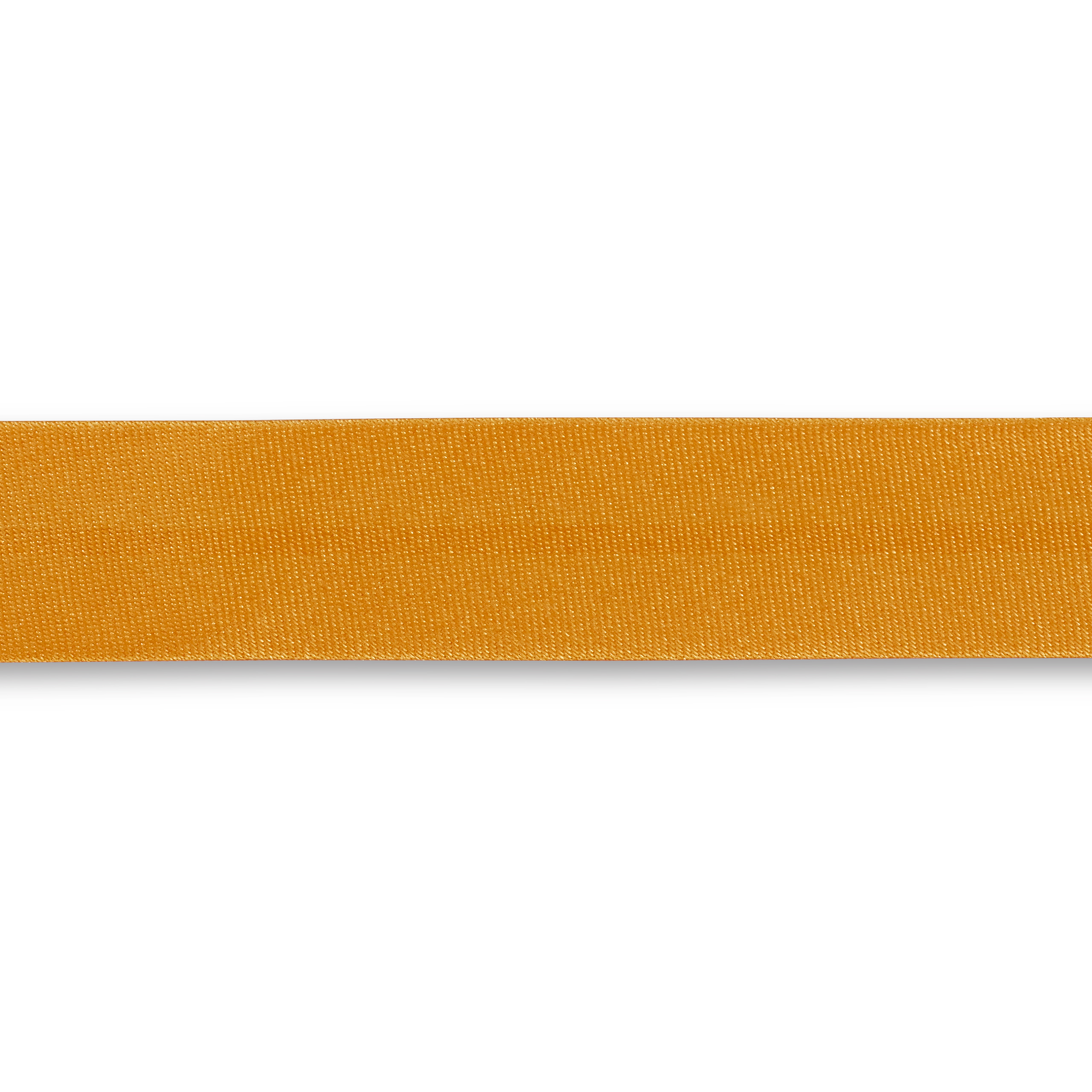 Schrägband Duchesse 40/20 mm sonnengelb, Meterware, Einfassband, Satin-Schrägband 