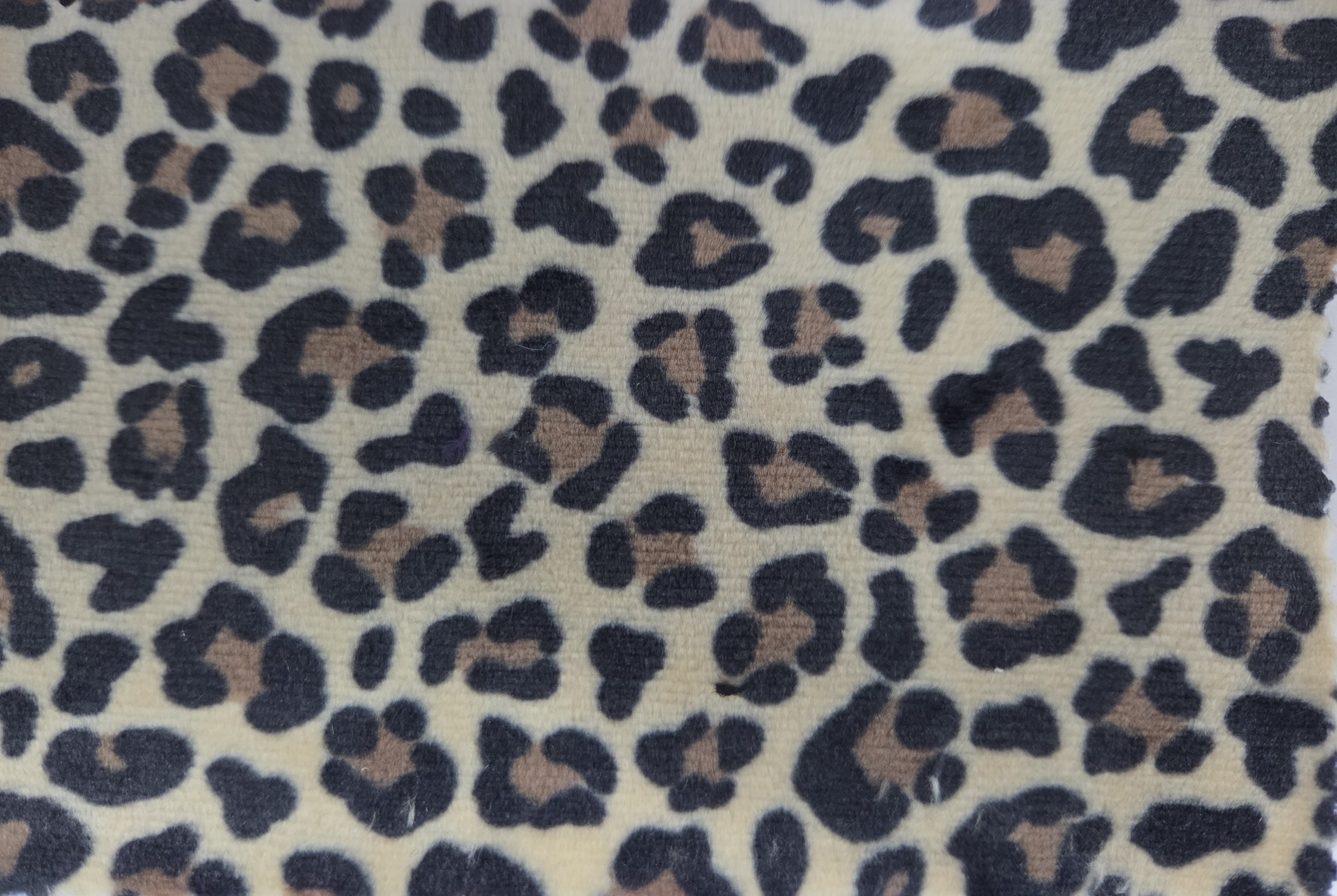 Nicky, Leo-Print beige-braun, 95% Polyester, 5% EL