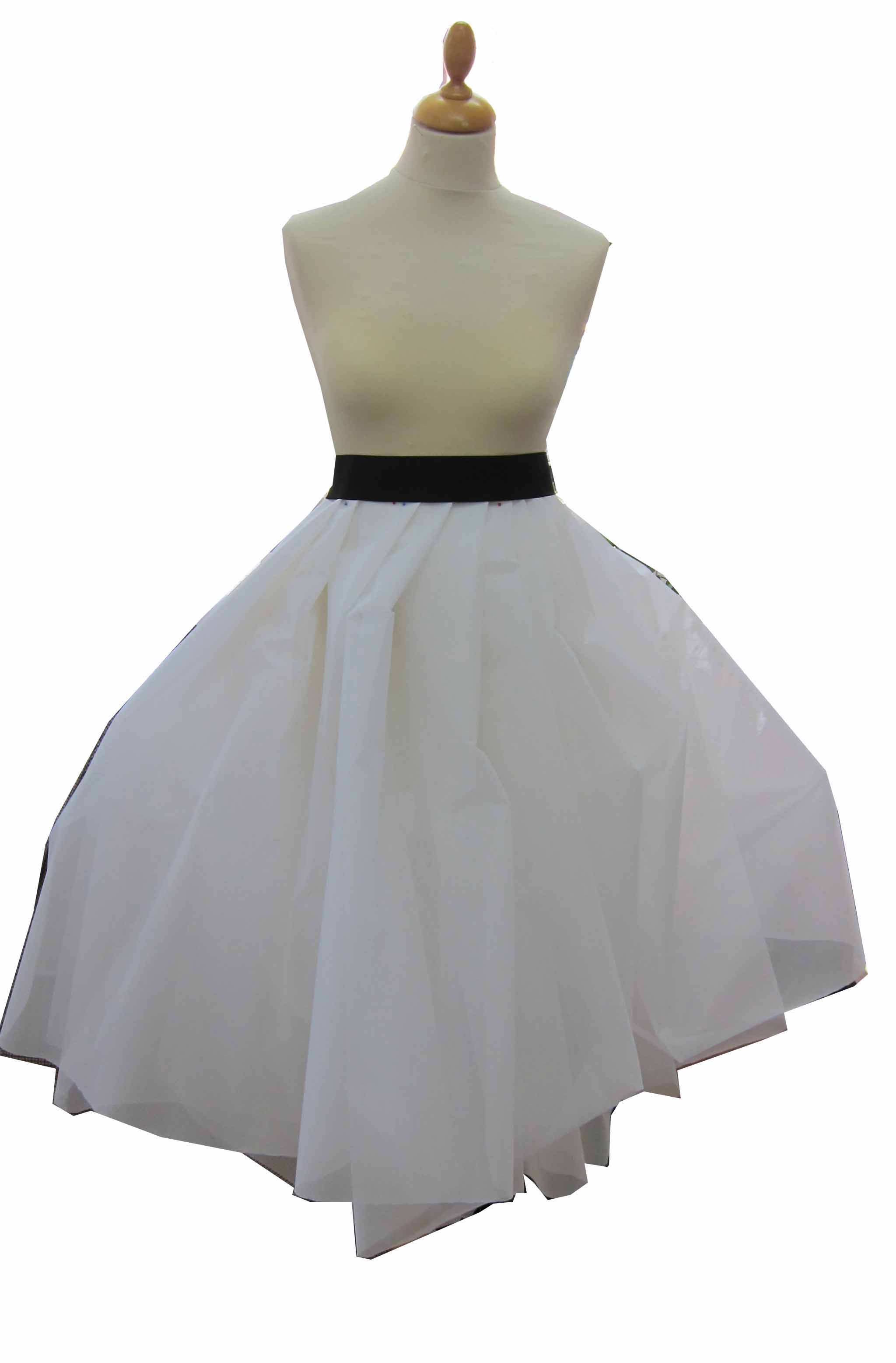 petticoat, white