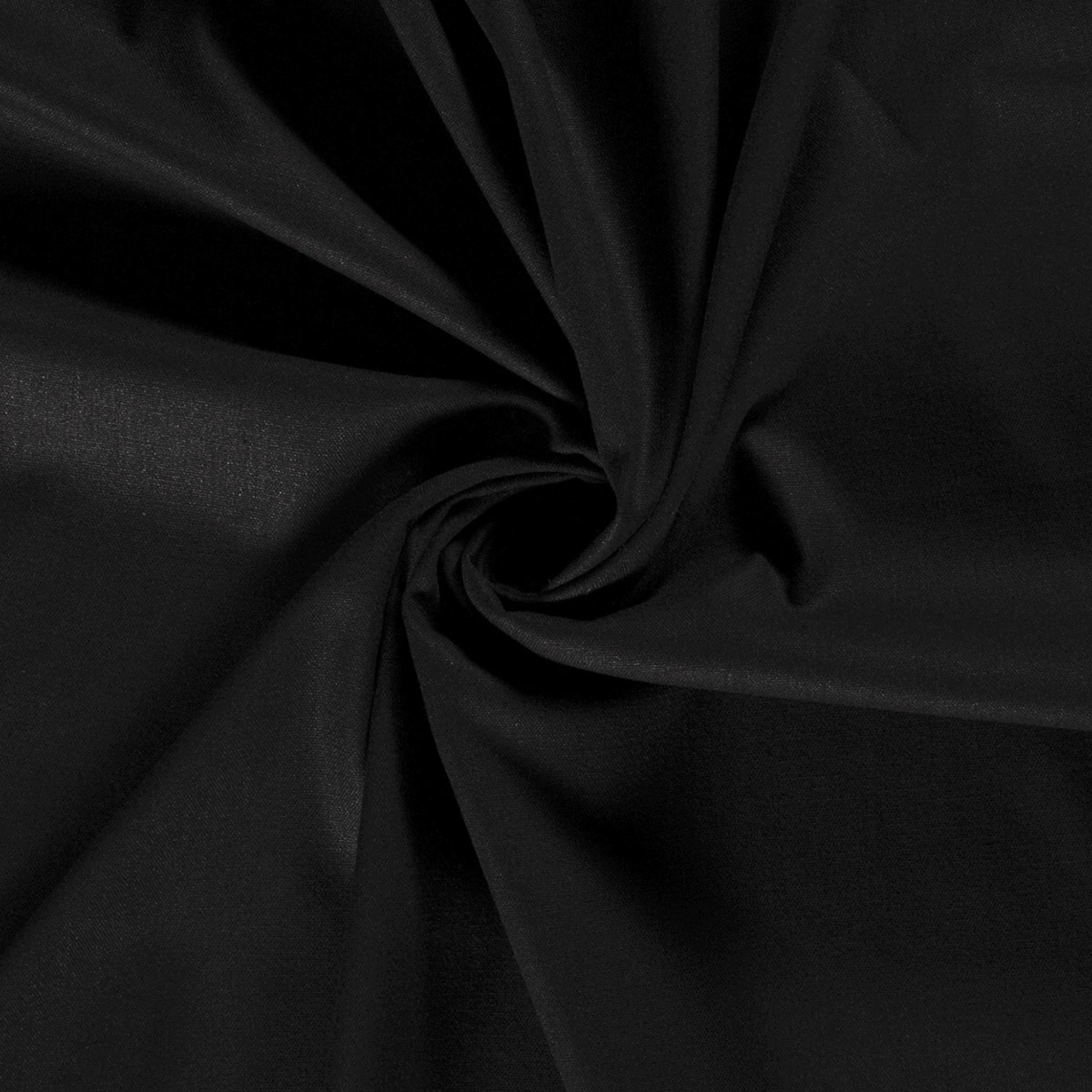 Linen, stretch, black