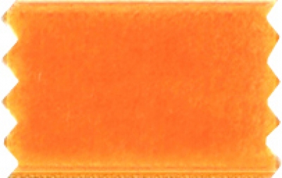 velvet ribbon 9mm, orange