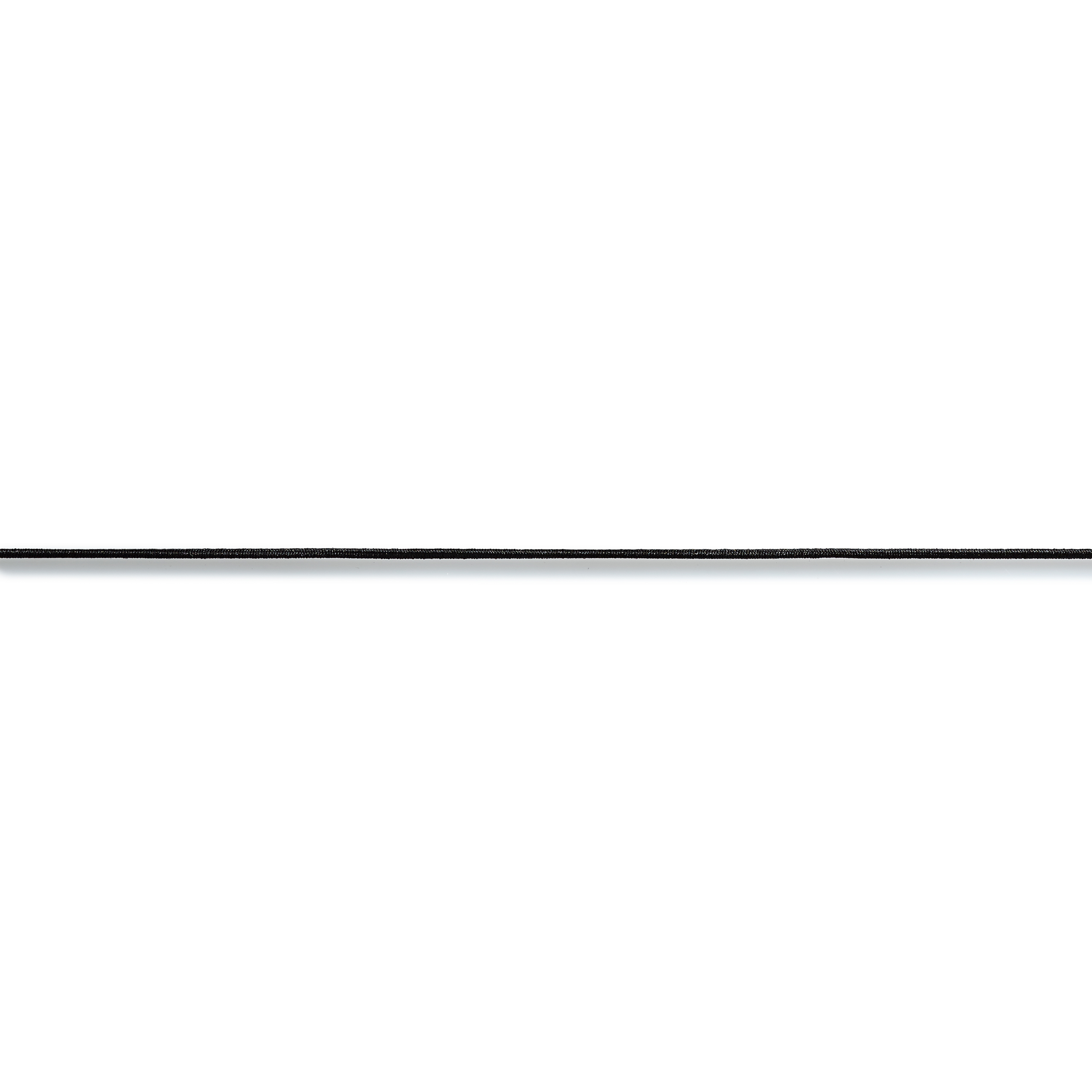 Elastic-Cord 1.5 mm black, 3 m