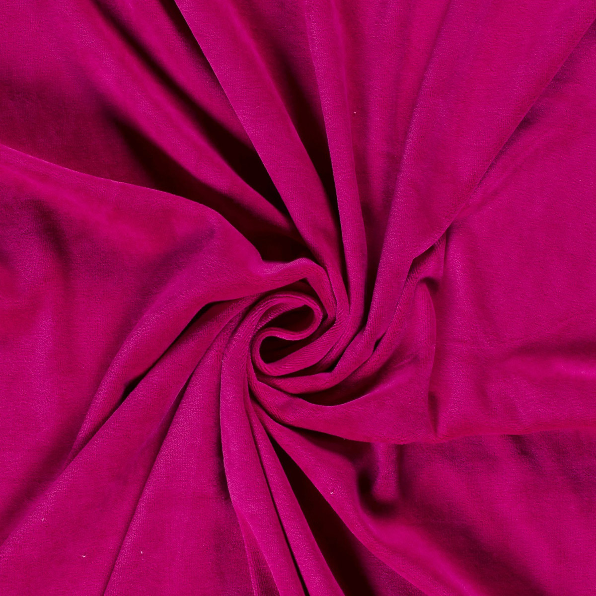 Nicki-Velours pink, 80% BW, 20% PES, 160 cm breit