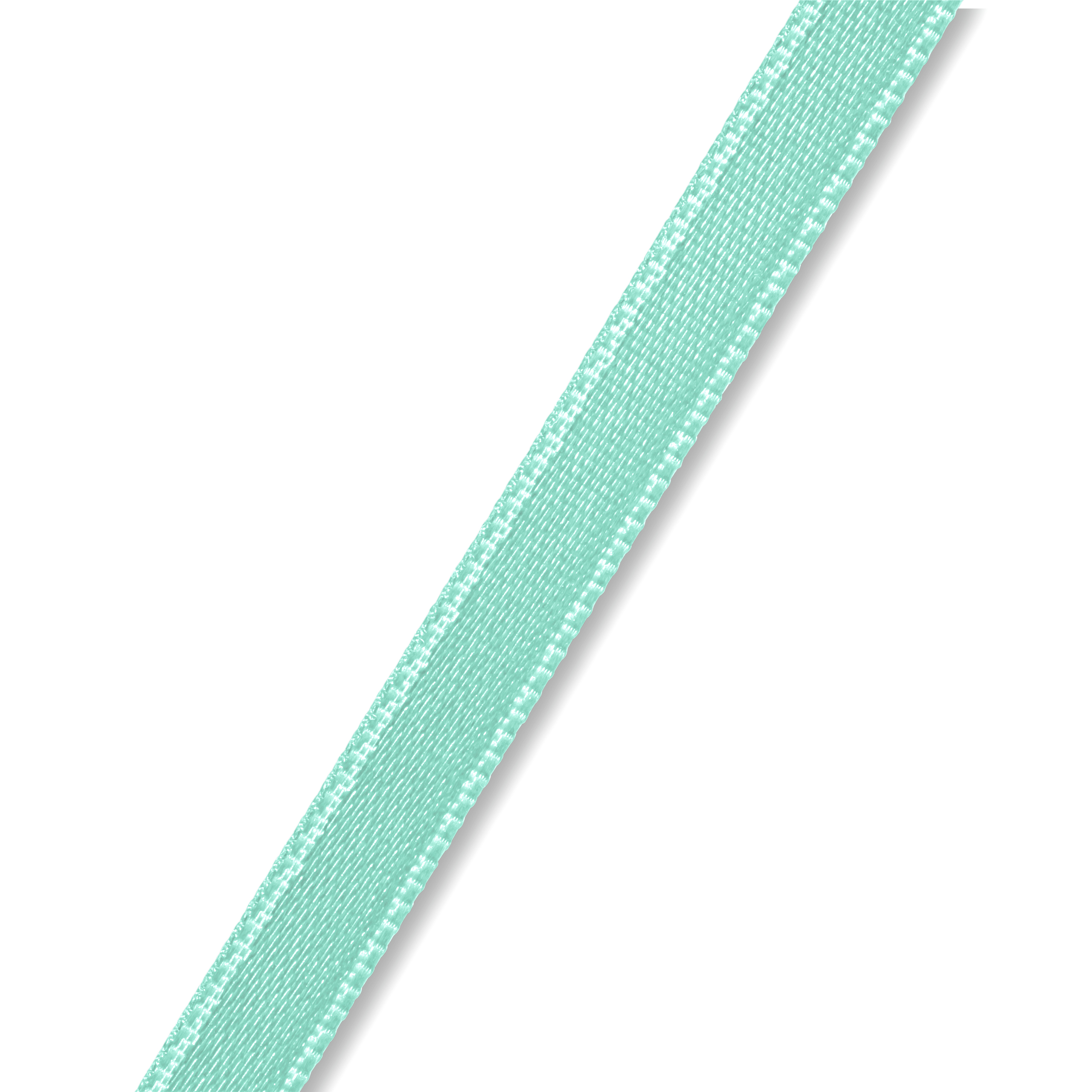 Satinband 6 mm mint, Meterware