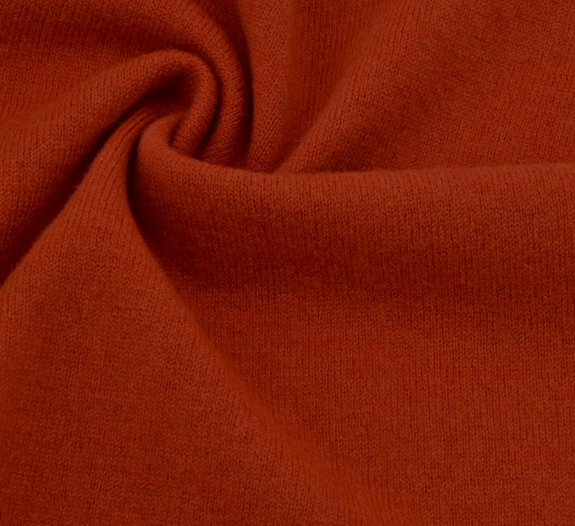 Merino-Feinstrick terracotta, 100% Merinowolle