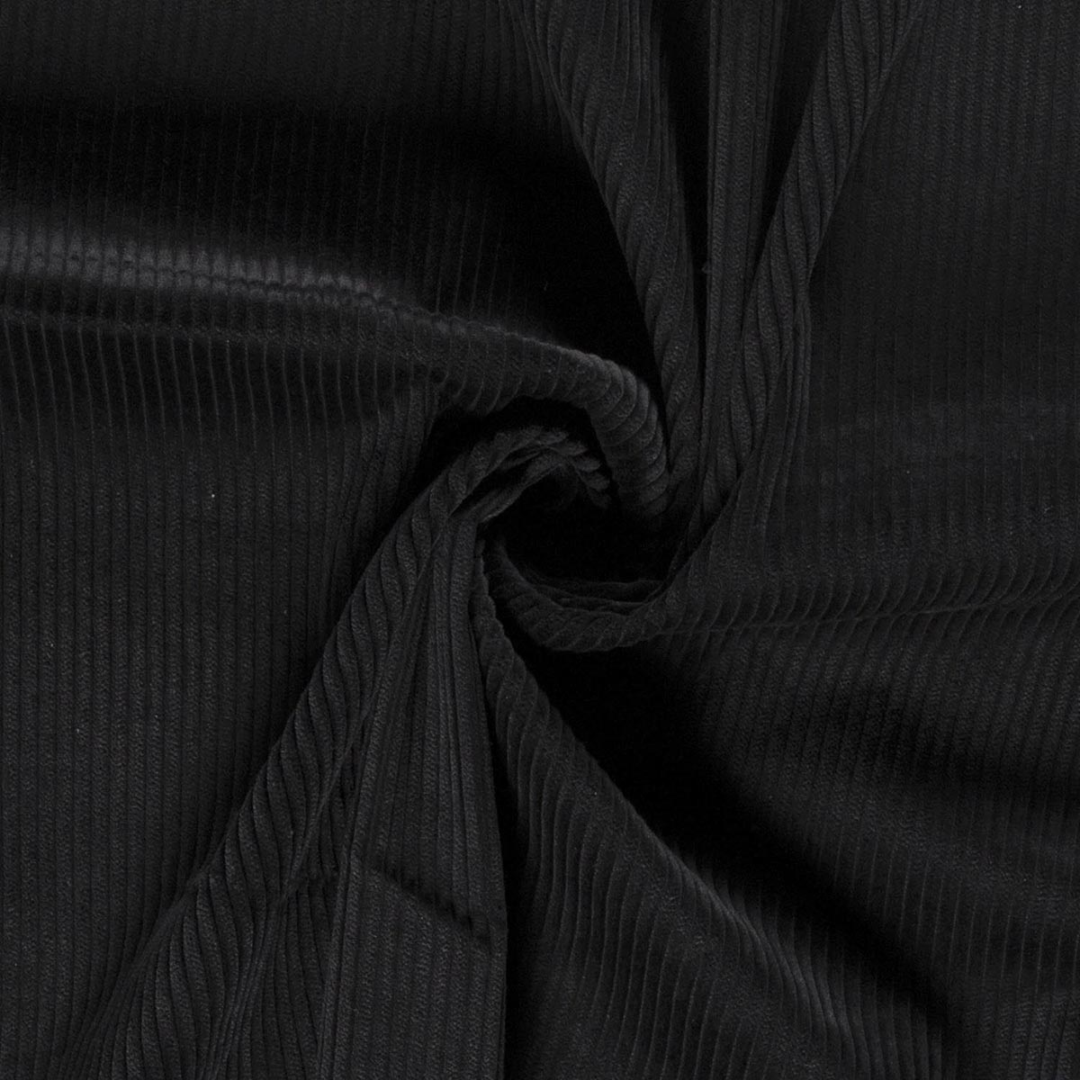 Breitcord, schwarz, 100% Co, 142 cm 