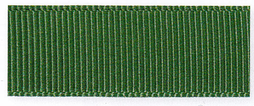 Ripsband grün, Meterware