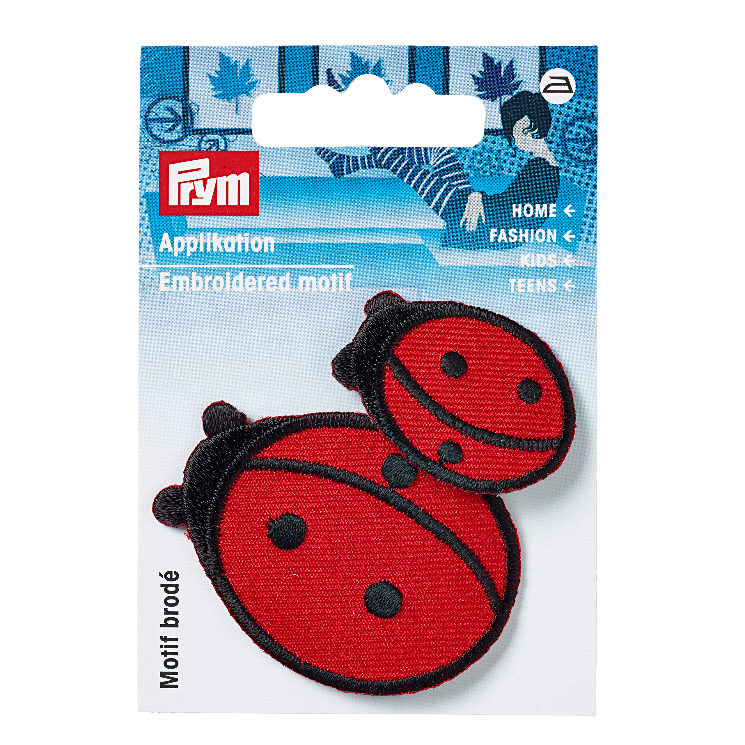 Appl. Ladybird small and large, 2 St