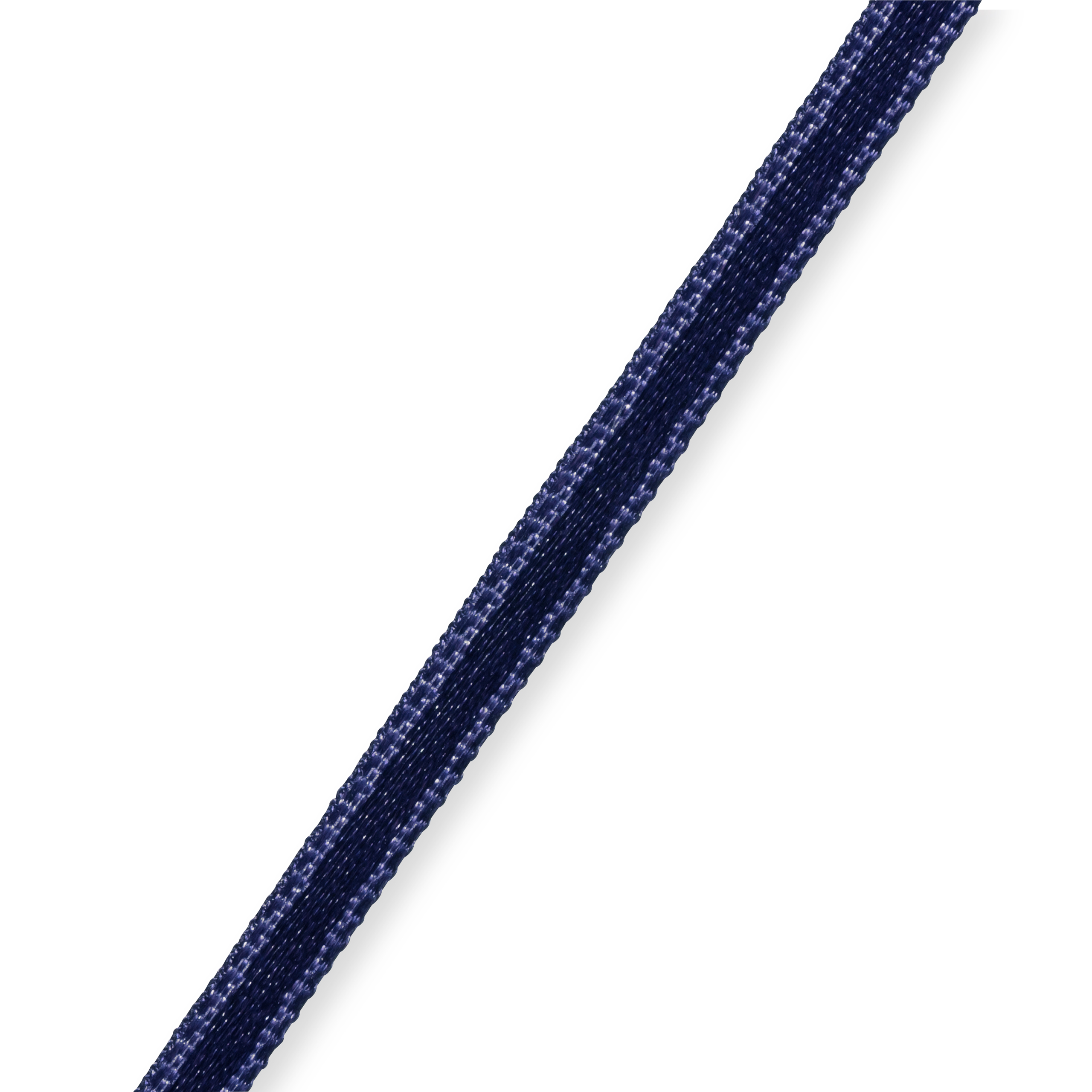 Satin ribbon 3 mm navy blue, 50 m