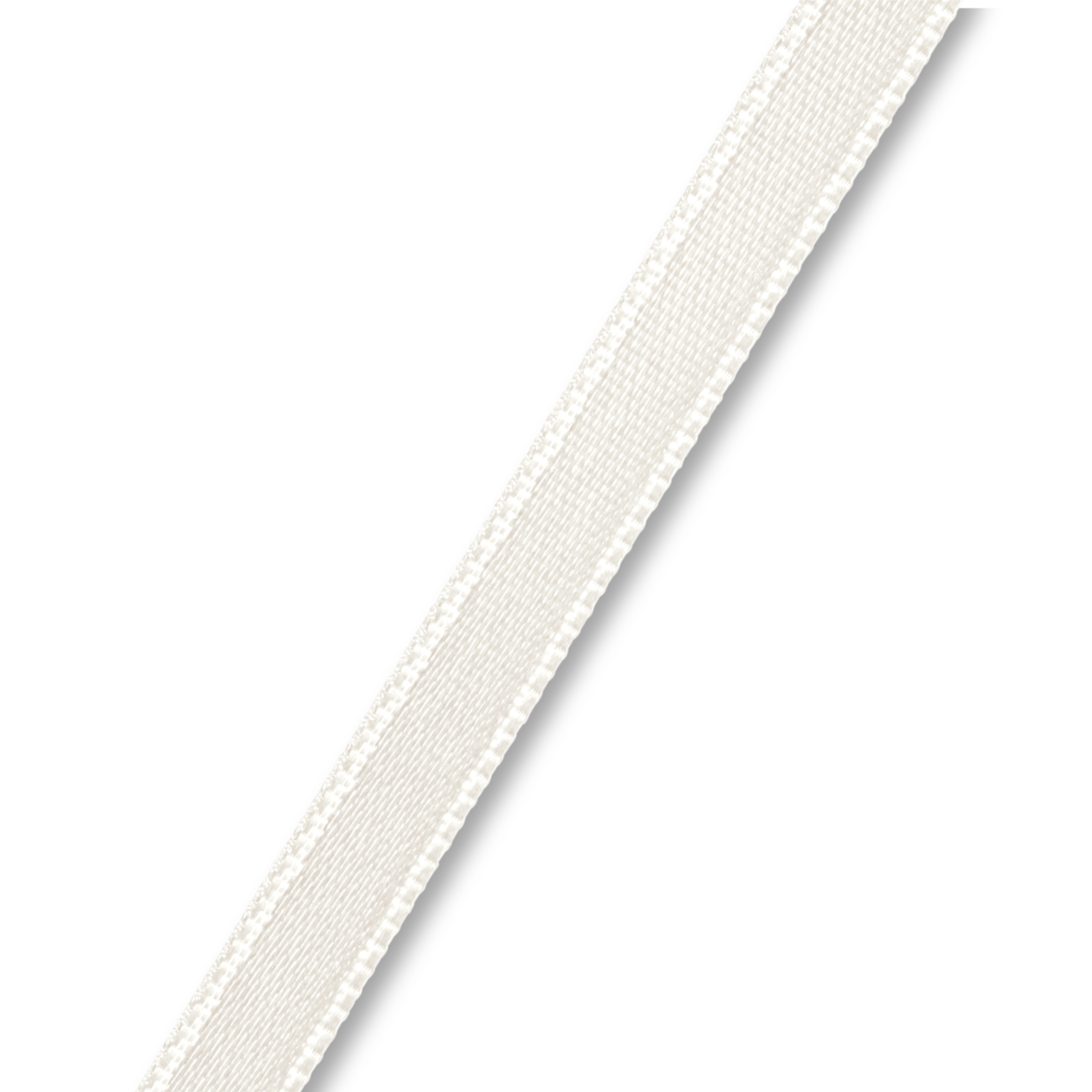 Satinband 6 mm perle, Meterware