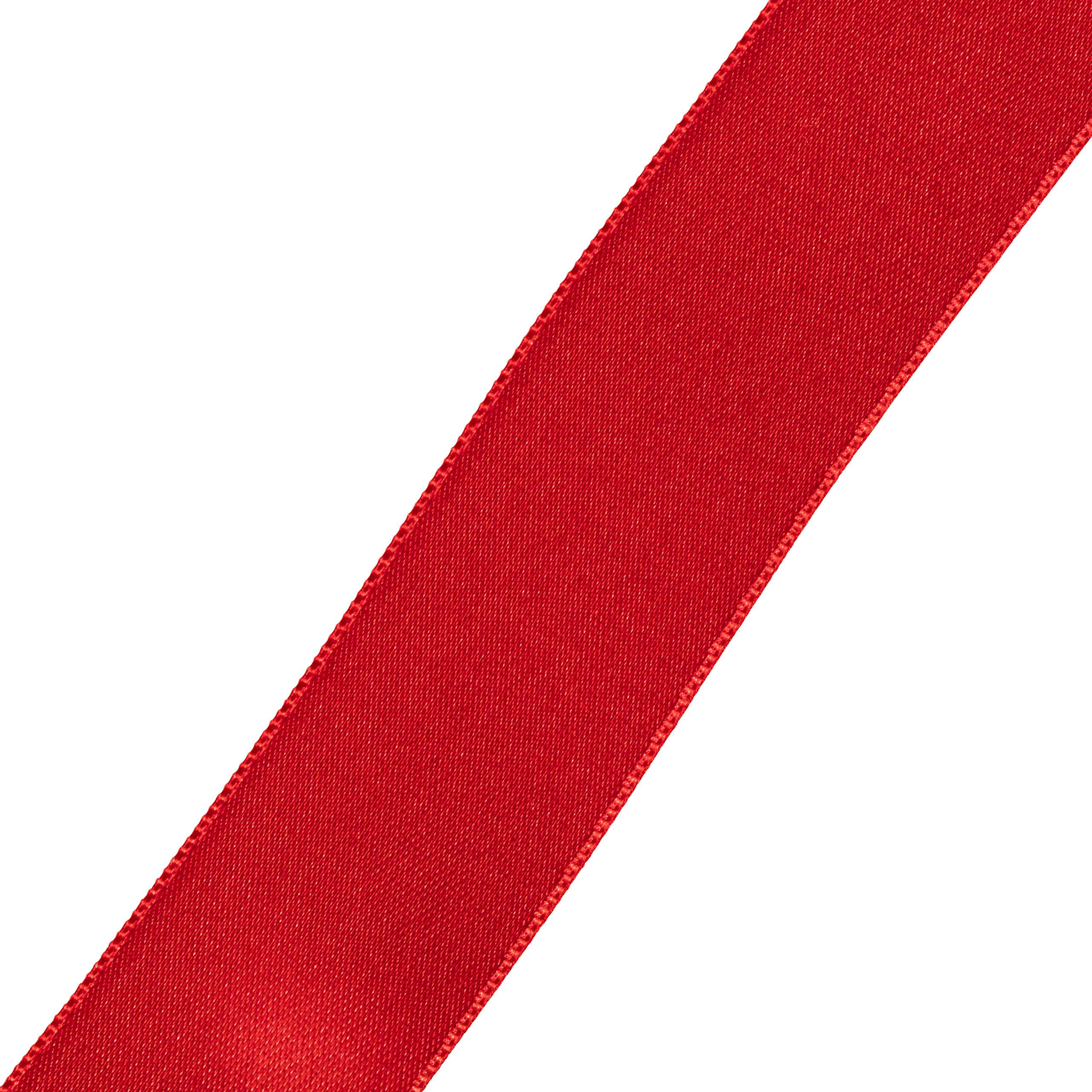 Satinband 25 mm rot, Meterware