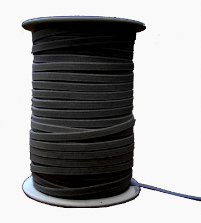 elastic tape  5mm, black