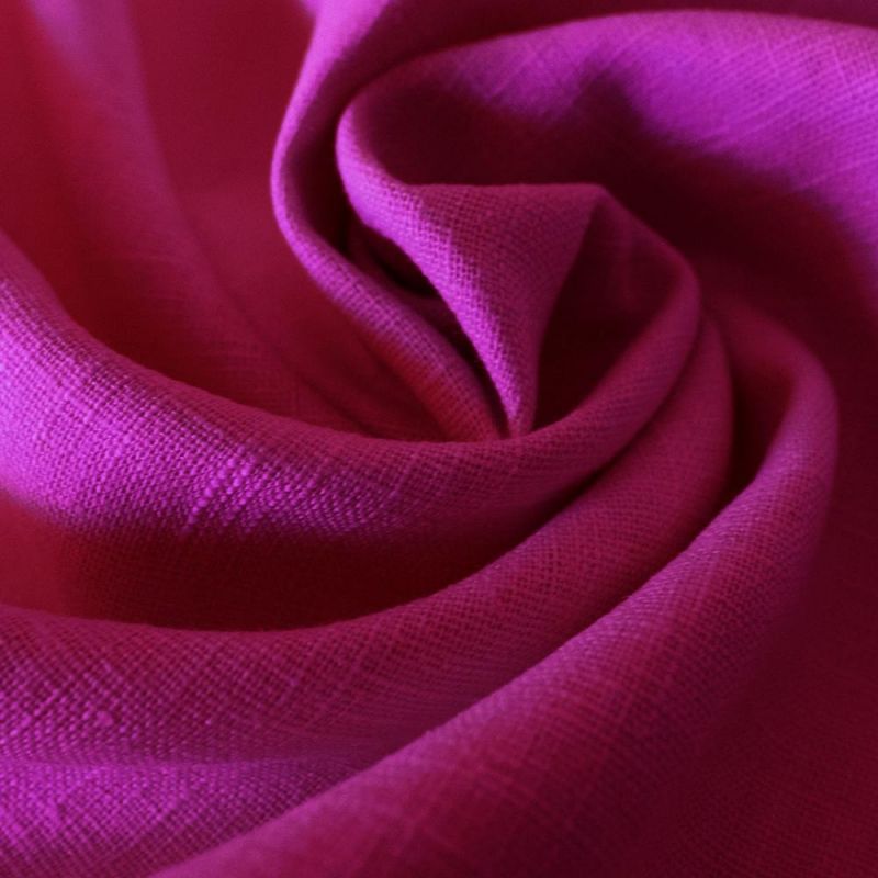 Leinen 80%, 20%Ramie-Vi, fuchsia 138cm, vorgewaschen  